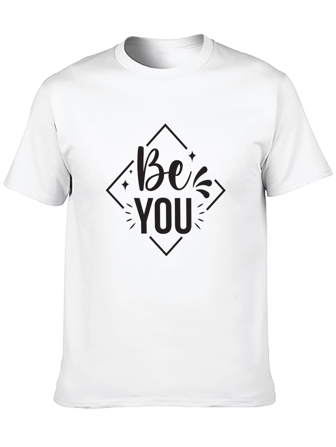 Black Be You - Black Graphic T-Shirt - Modern Tee view 10