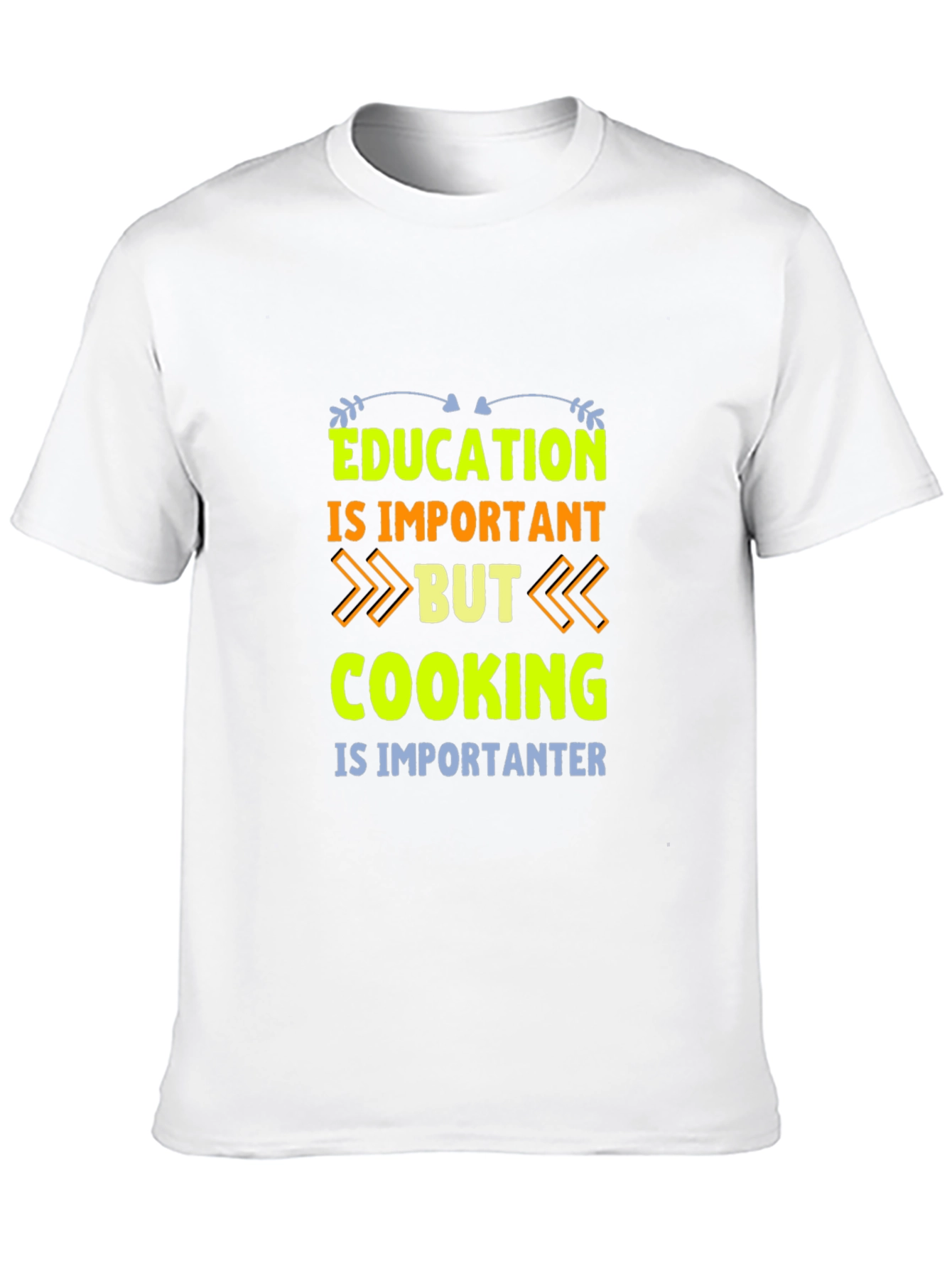 Black Education Cooking Important T-Shirt view 10