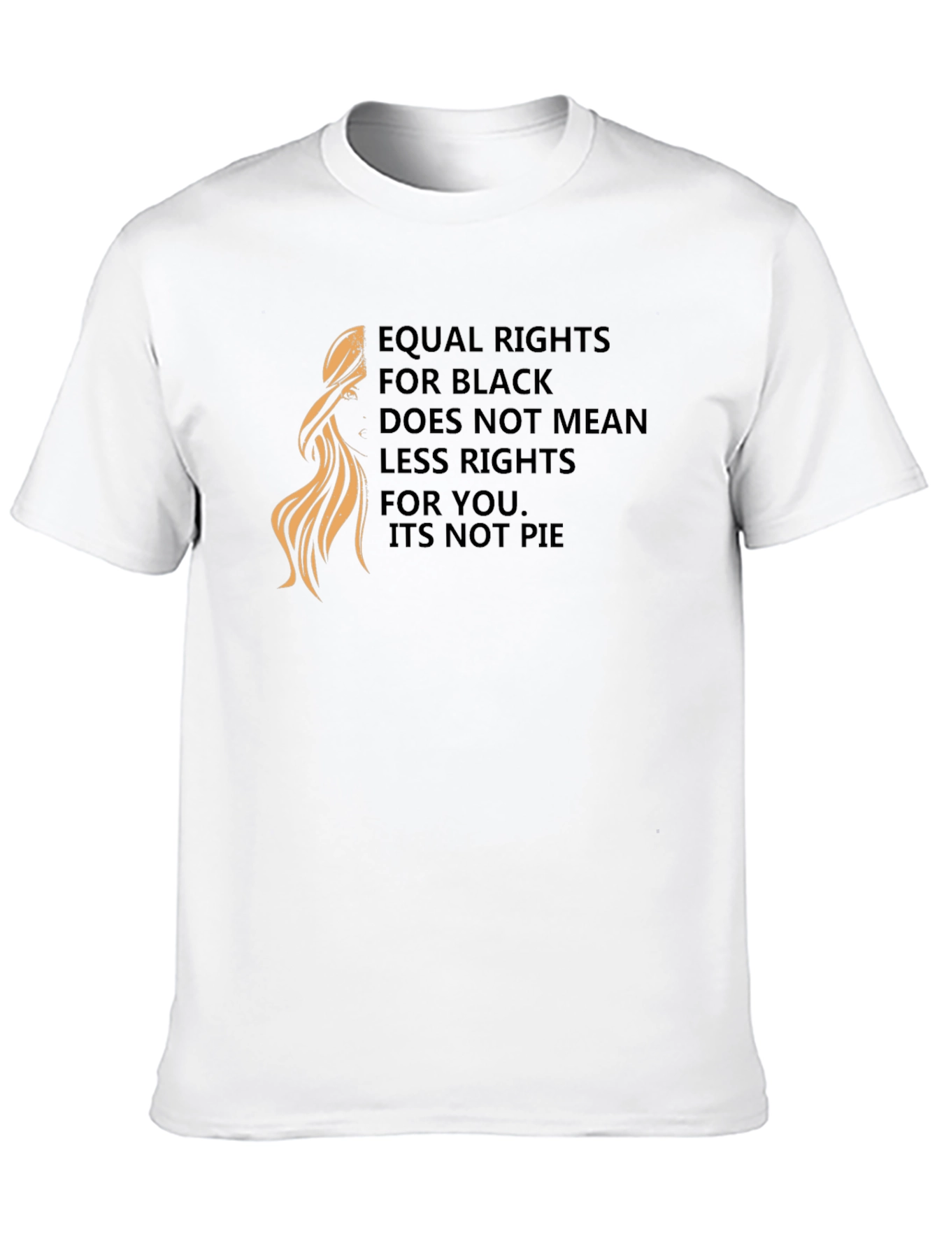 Black Equal Rights Black T-Shirt: Powerful Statement Tee view 10