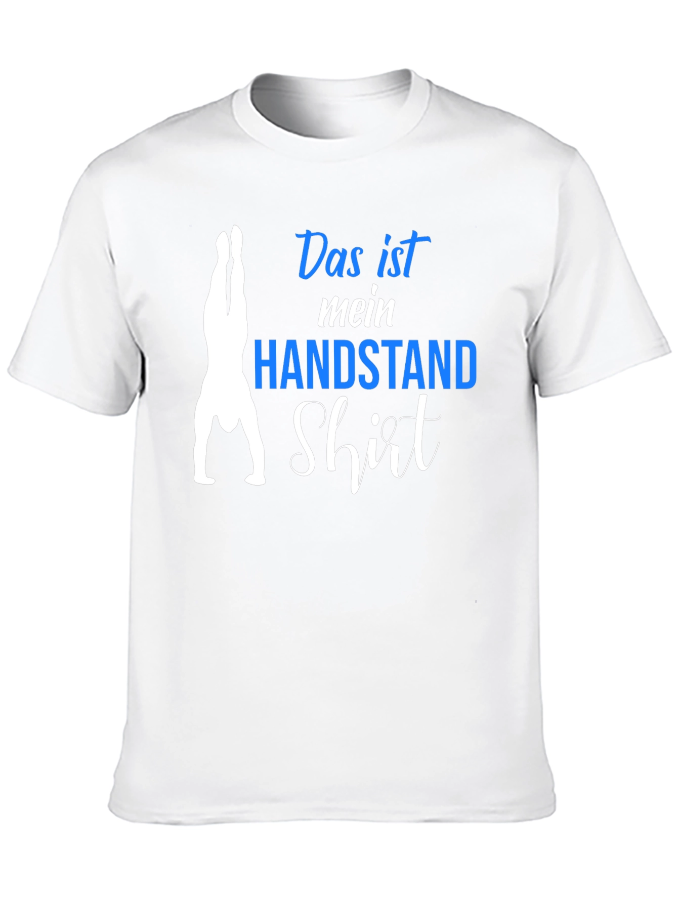 Black Handstand Shirt - Men's Black Graphic Tee view 10