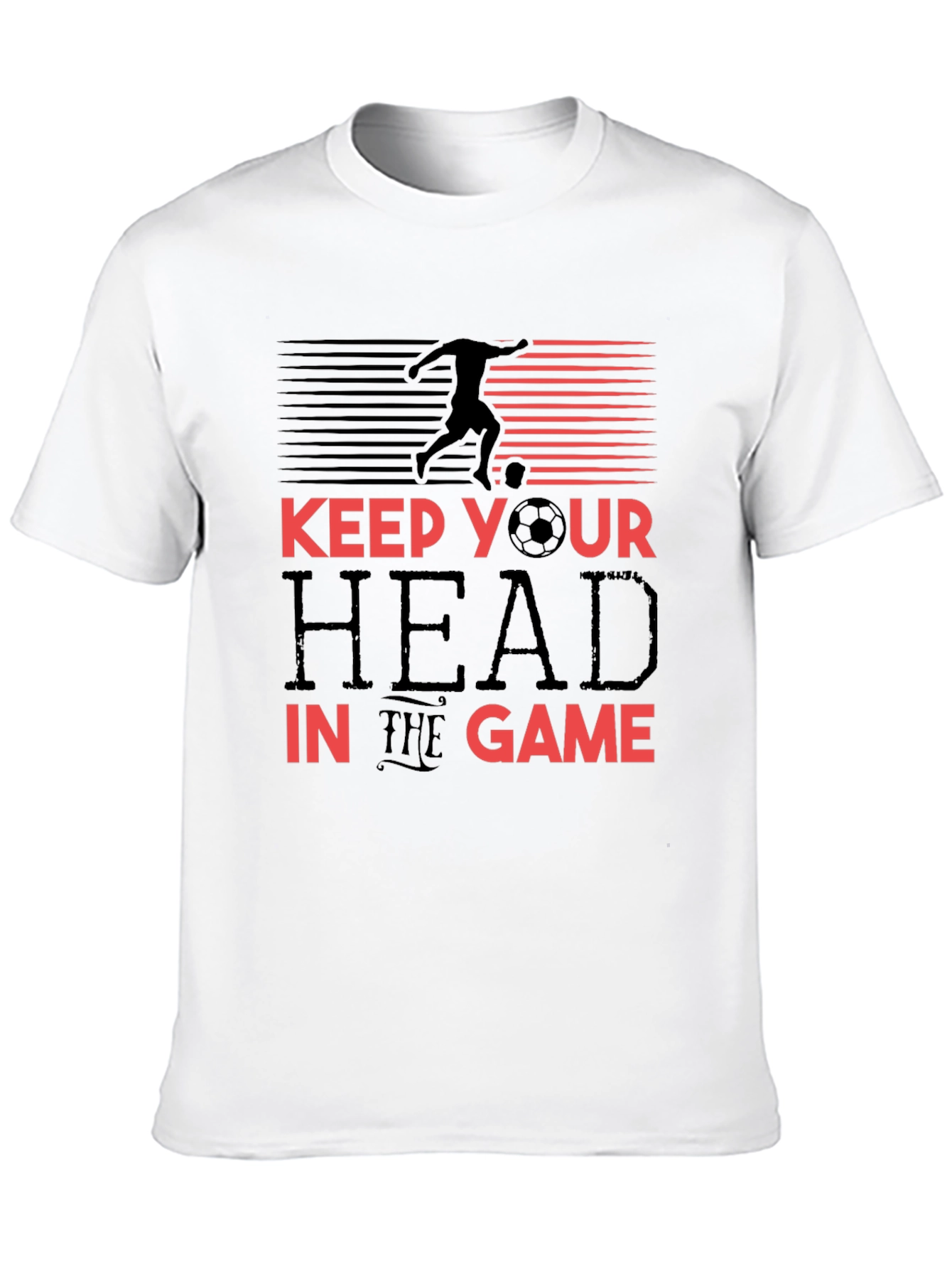 Keep Your Head in the Game Graphic Tee - 10