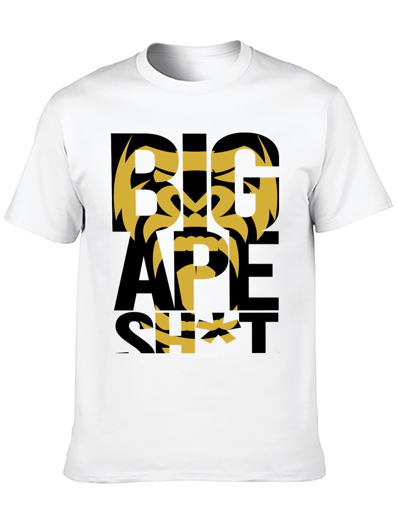 Black Big Ape Tee - Bold Graphic Print view 10