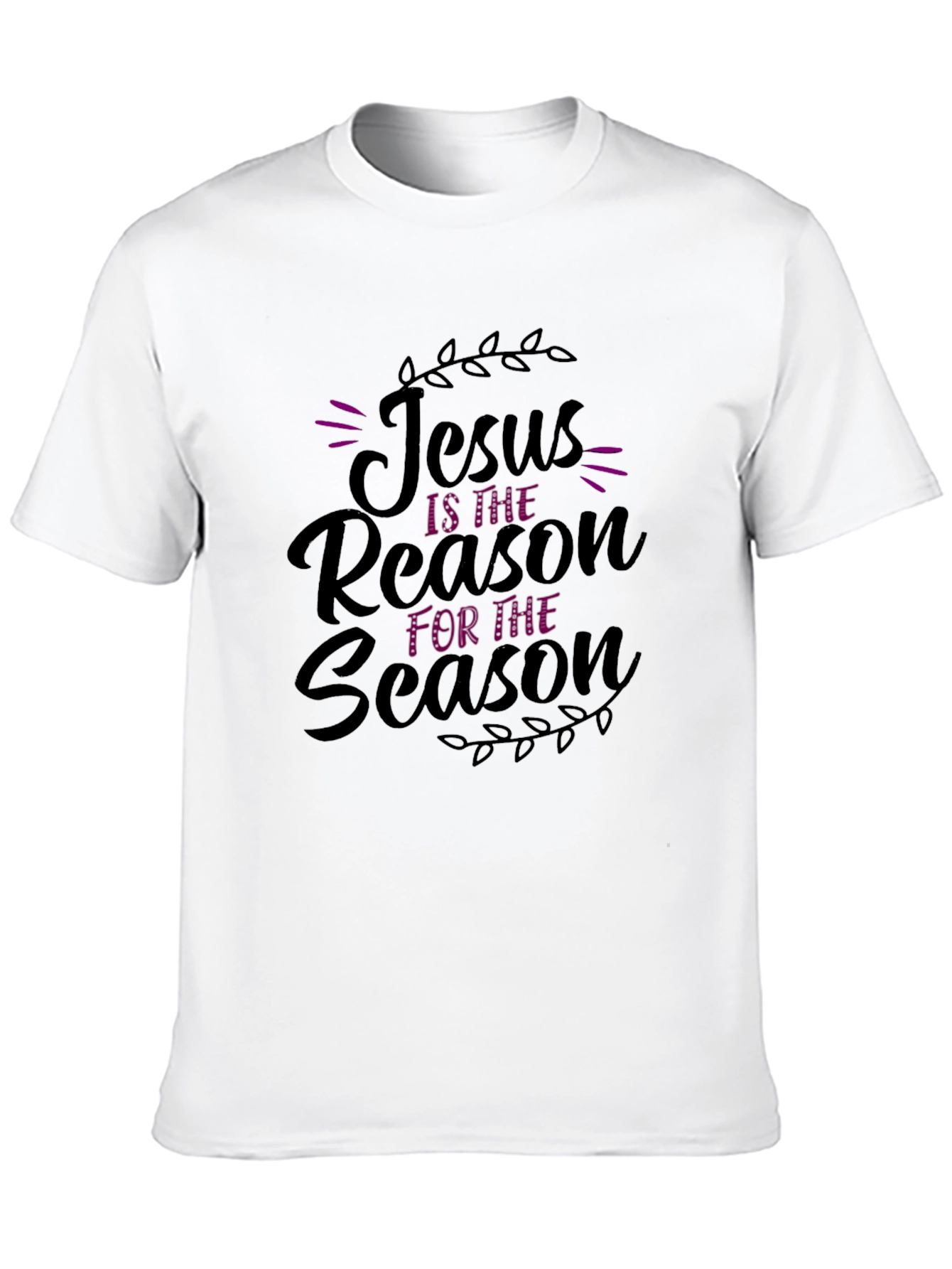 Black Jesus is the Reason T-Shirt - Black Christian Tee view 10