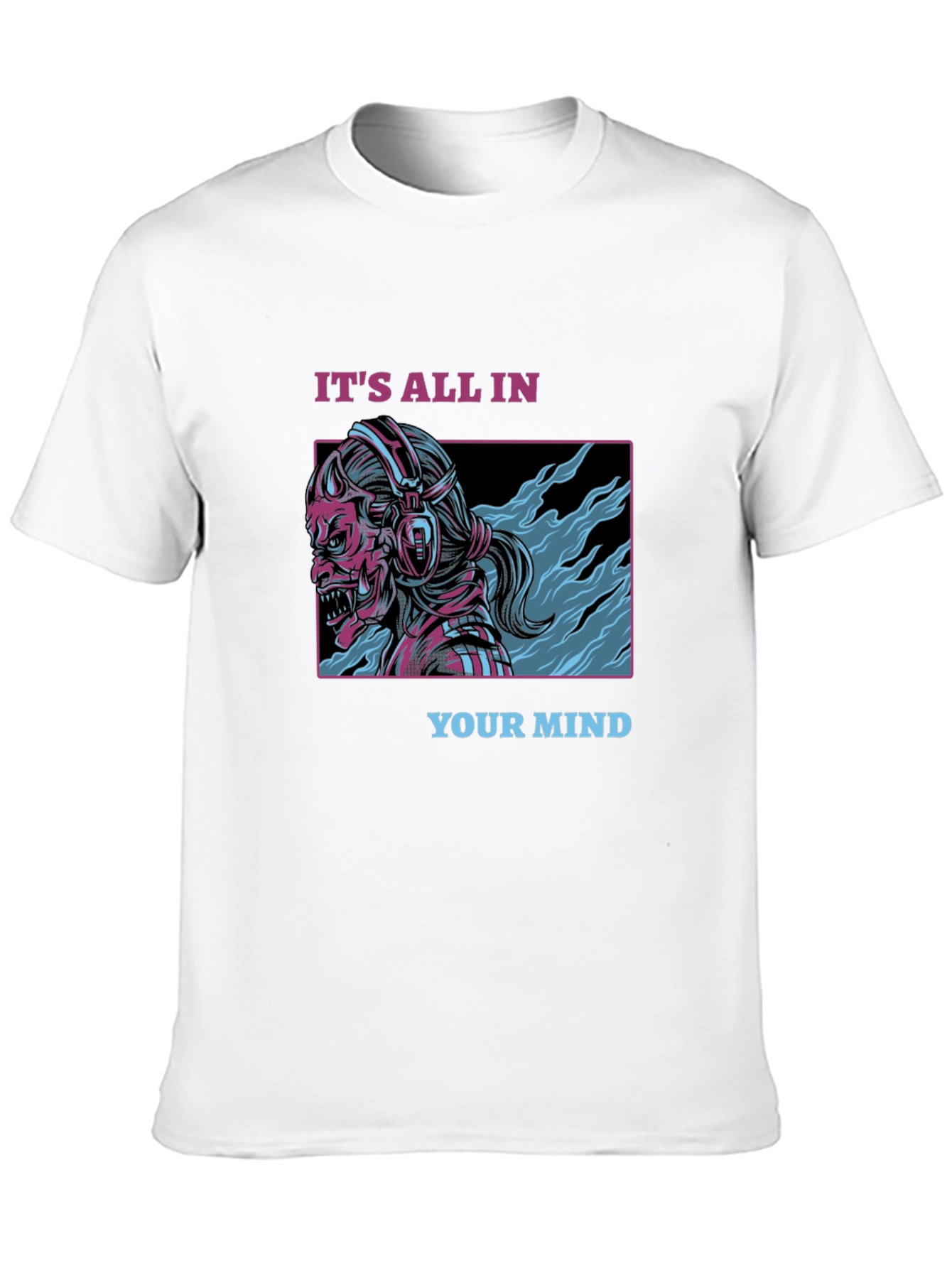 Black It's All In Your Mind Black Graphic Tee view 10