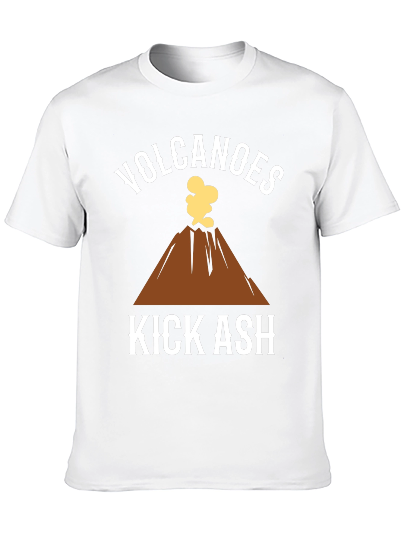 Black Volcanoes Kick Ash T-Shirt view 10