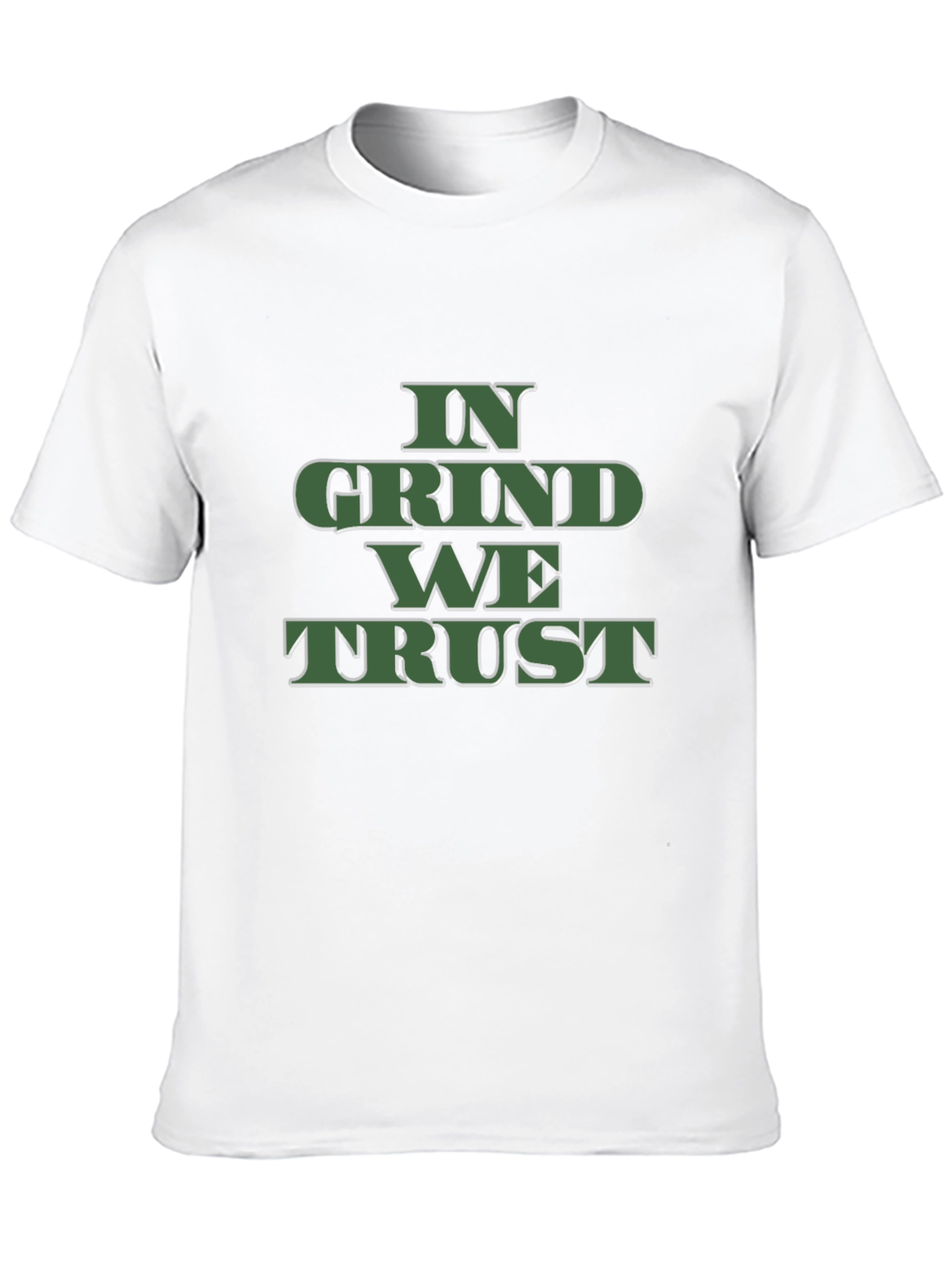 Black In Grind We Trust - Black Graphic Tee view 10