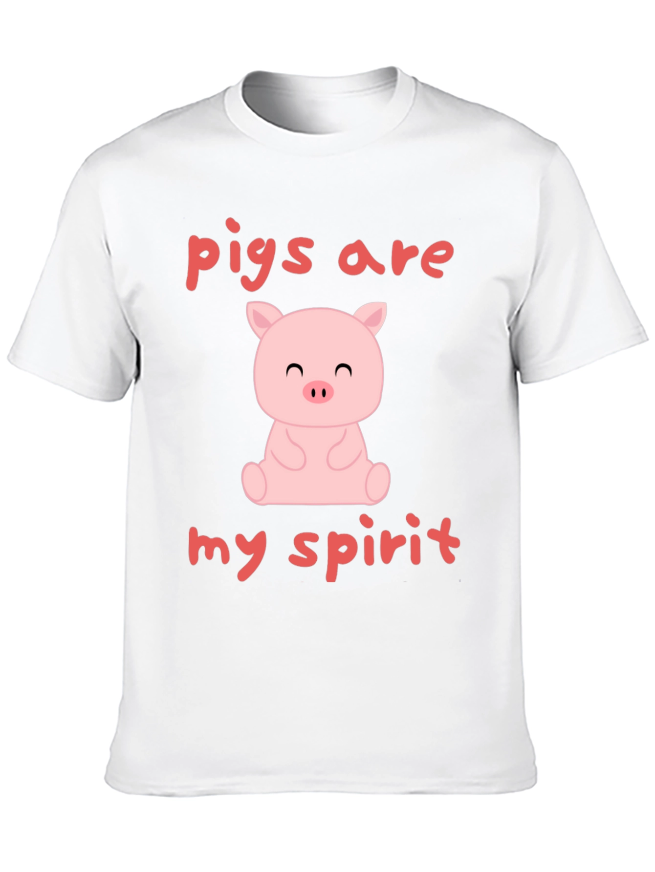 Black Pigs Are My Spirit T-Shirt - Cute Animal Lover Tee view 10