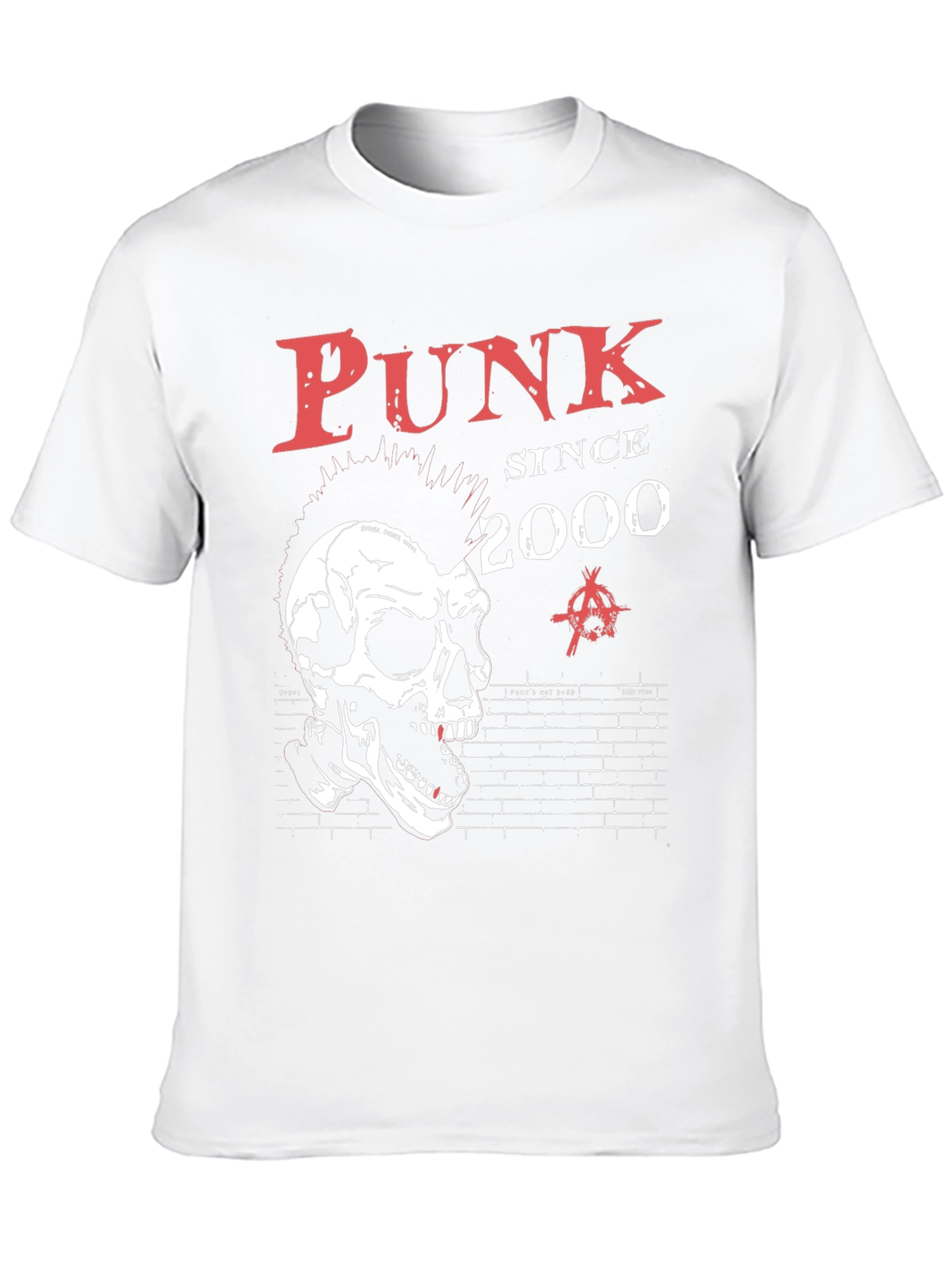 Black Punk Since 2000 Graphic T-Shirt view 10