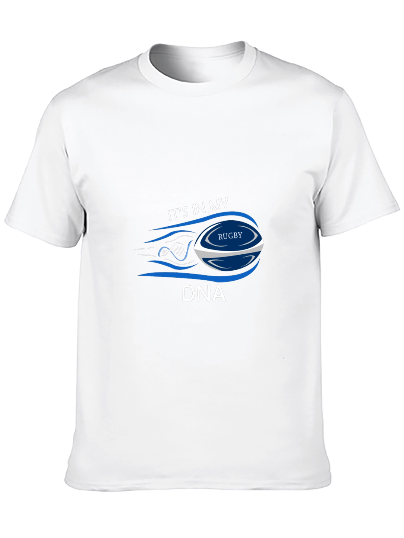 Black Rugby DNA T-Shirt - Sport Fan Tee view 10