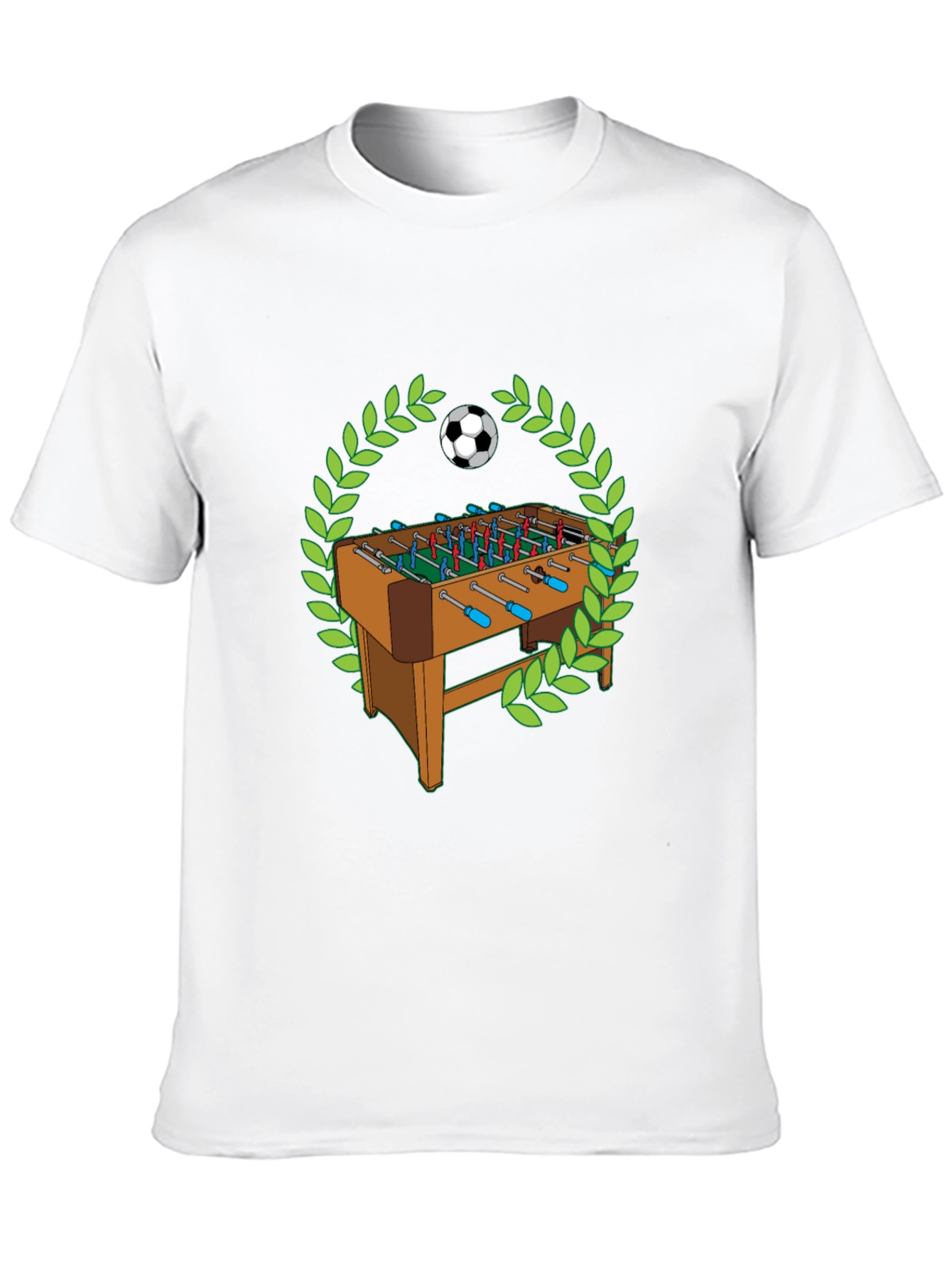Black Foosball T-Shirt - Table Soccer Graphic Tee view 10
