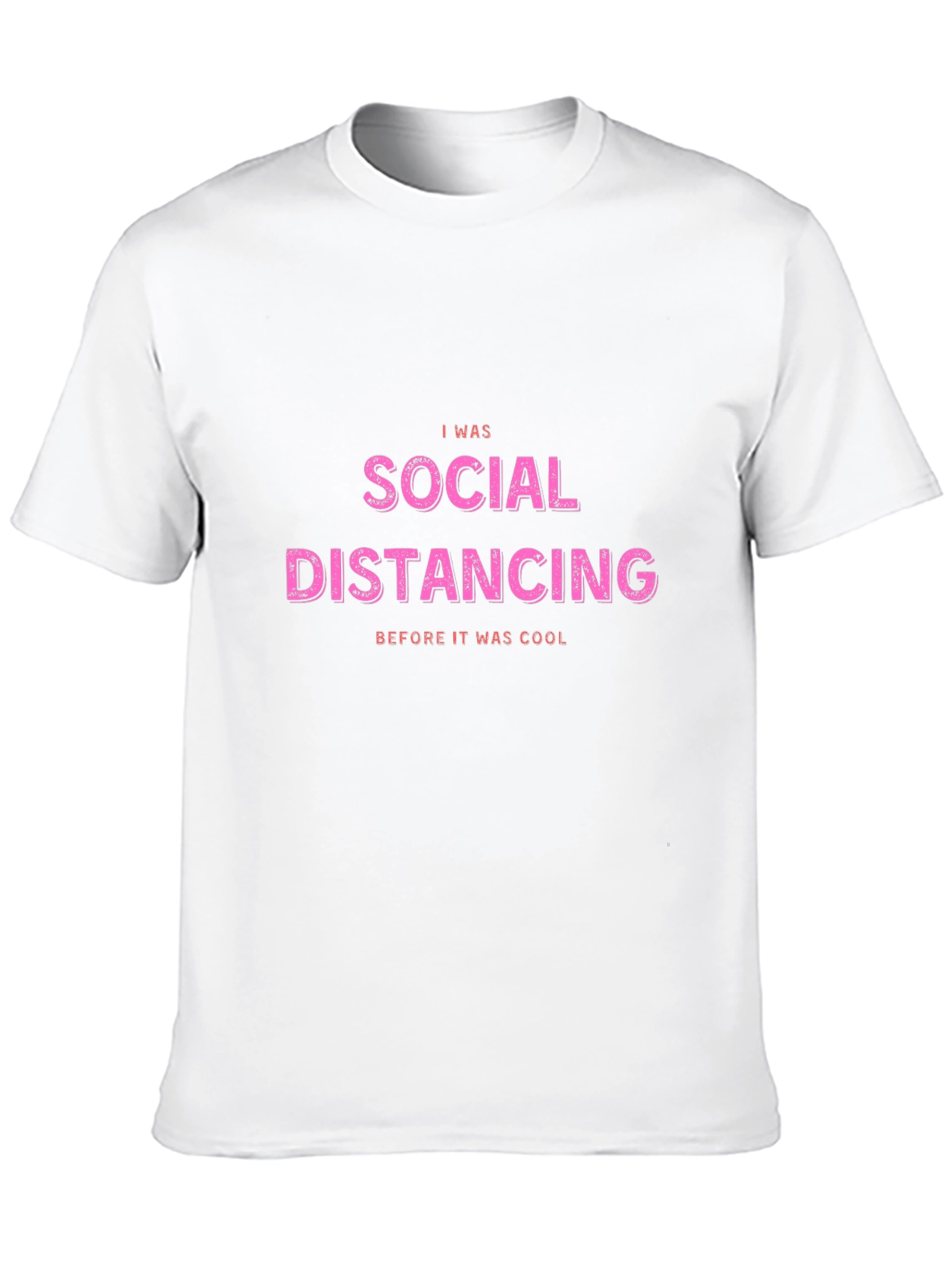 Black Social Distancing Before Cool Tee view 10