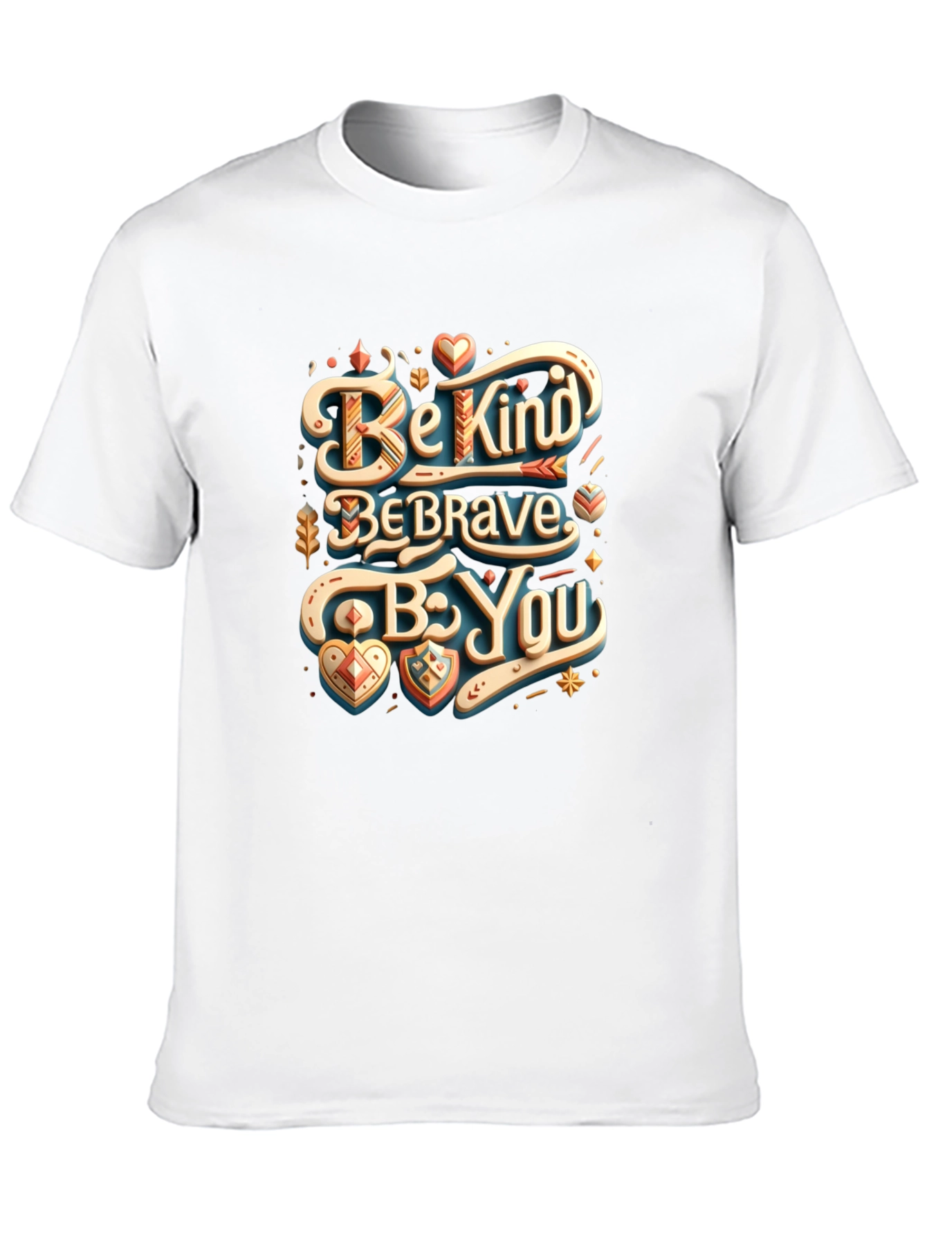 Black Be Kind, Be Brave, Be You Graphic Tee view 10