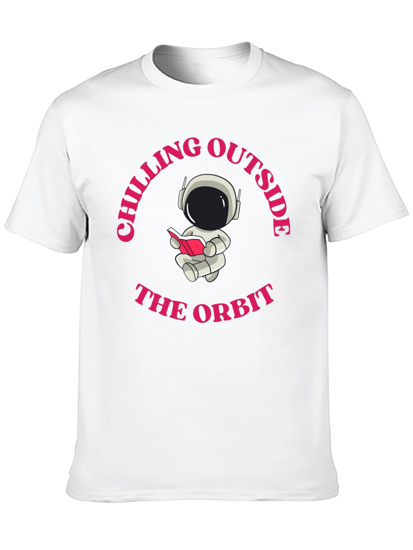 Black Chilling Outside the Orbit Graphic Tee view 10