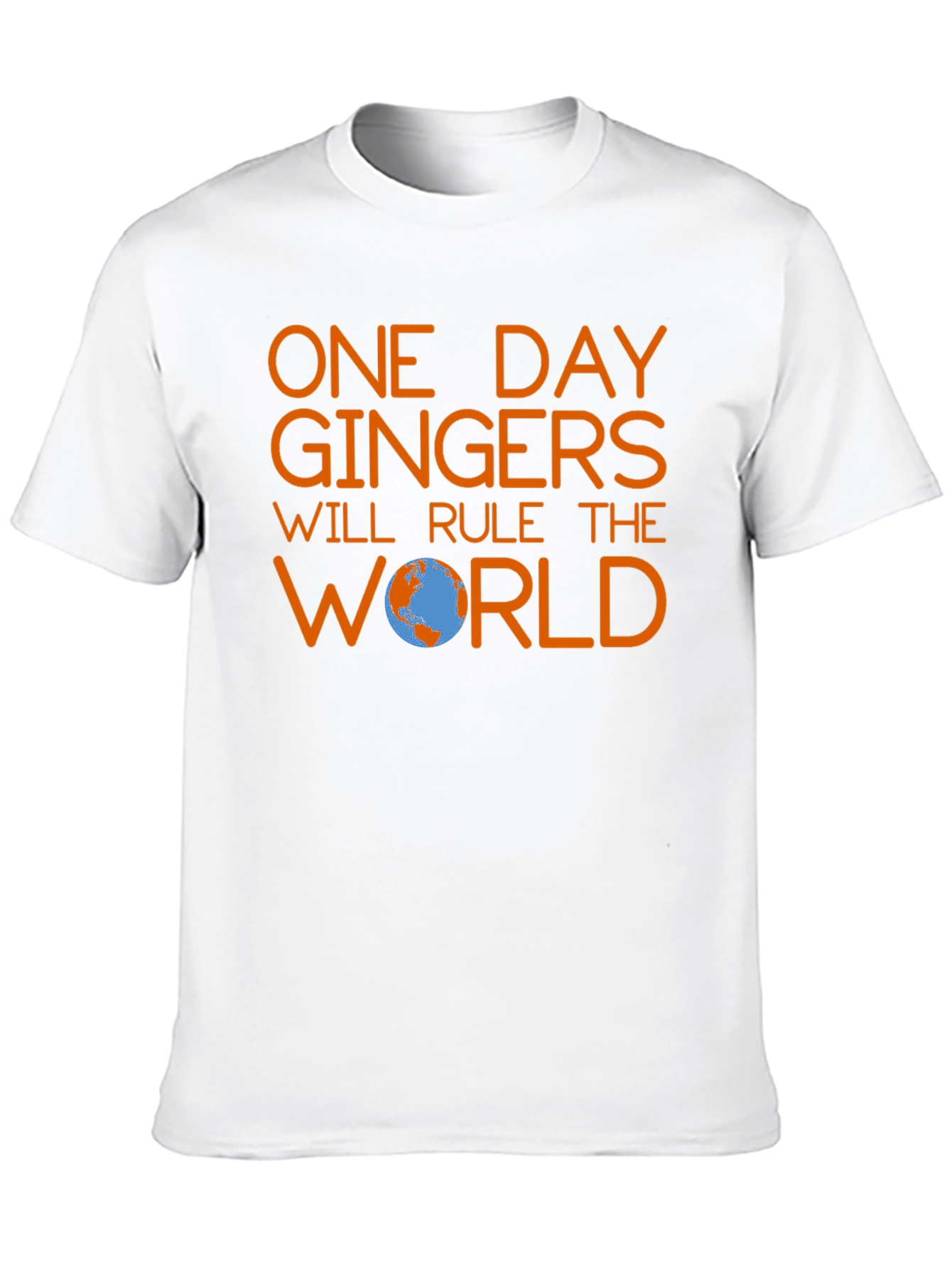 Black Ginger Rule World Black T-Shirt view 10