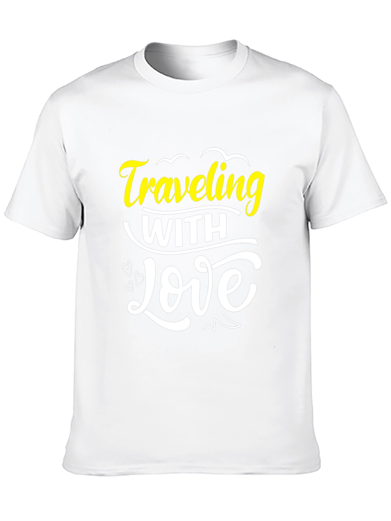 Black Traveling With Love Graphic T-Shirt view 10