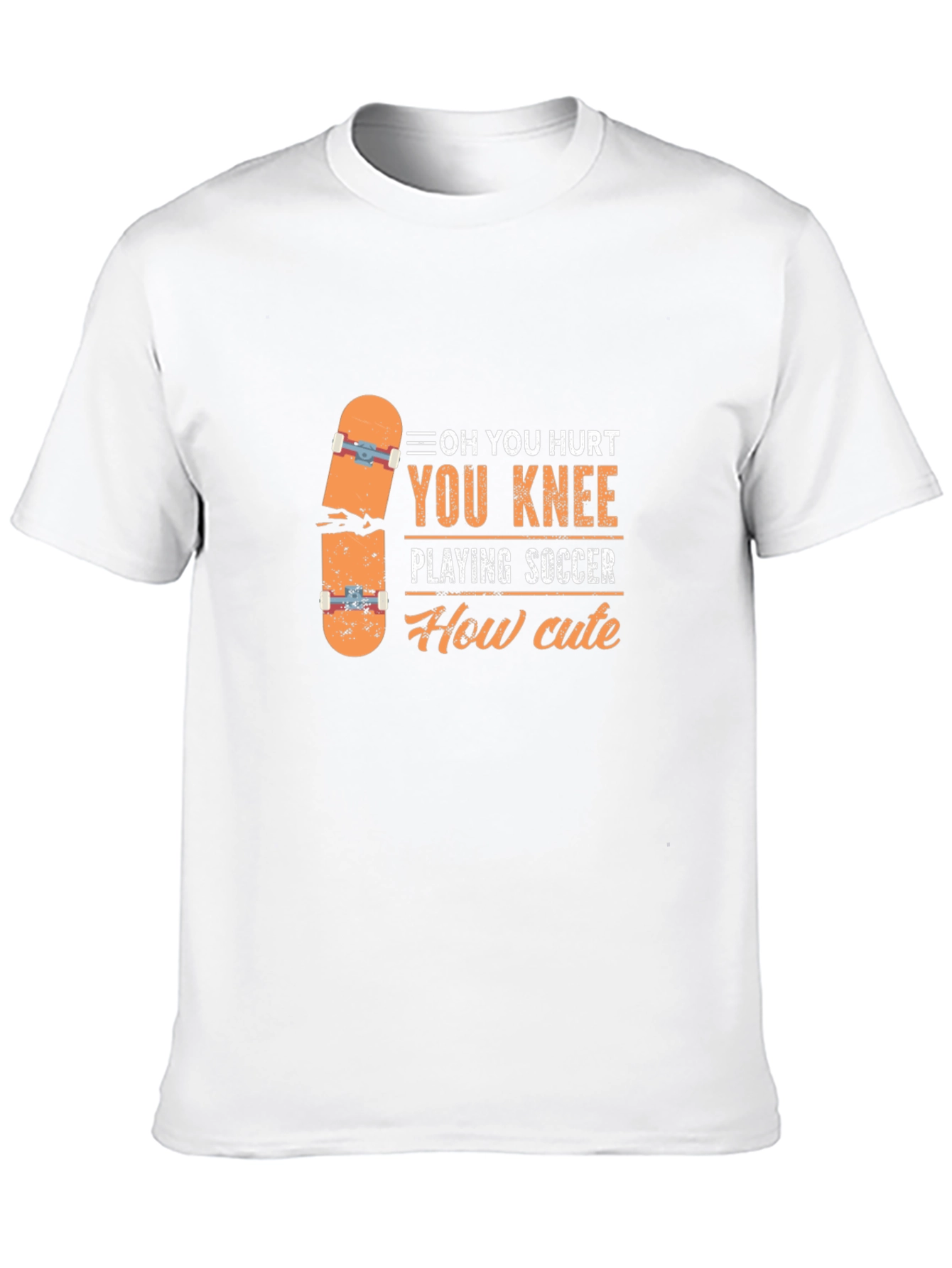 Black OH YOU HURT YOU KNEE T-Shirt view 10