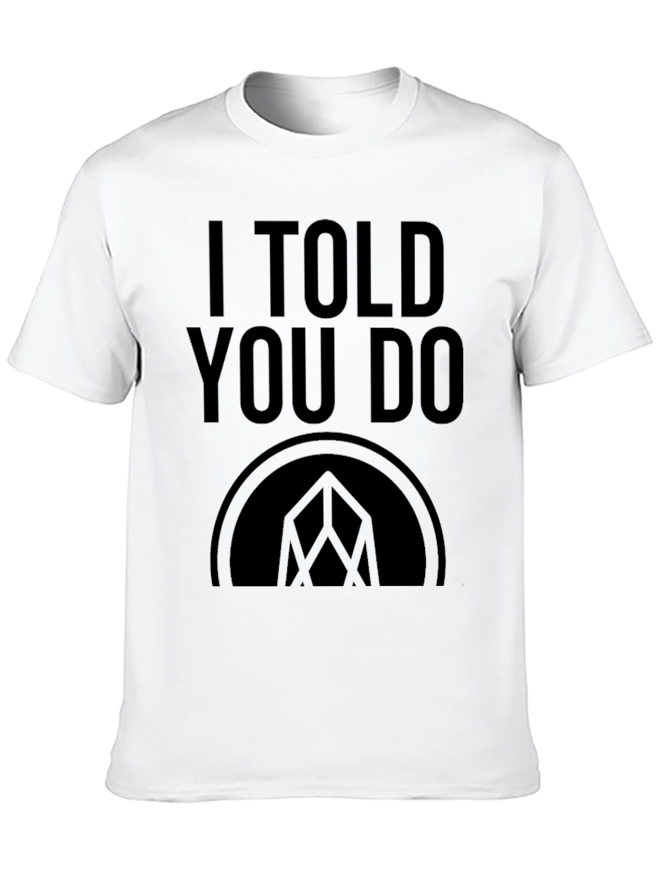 Black I Told You Do Graphic T-Shirt - Black view 10