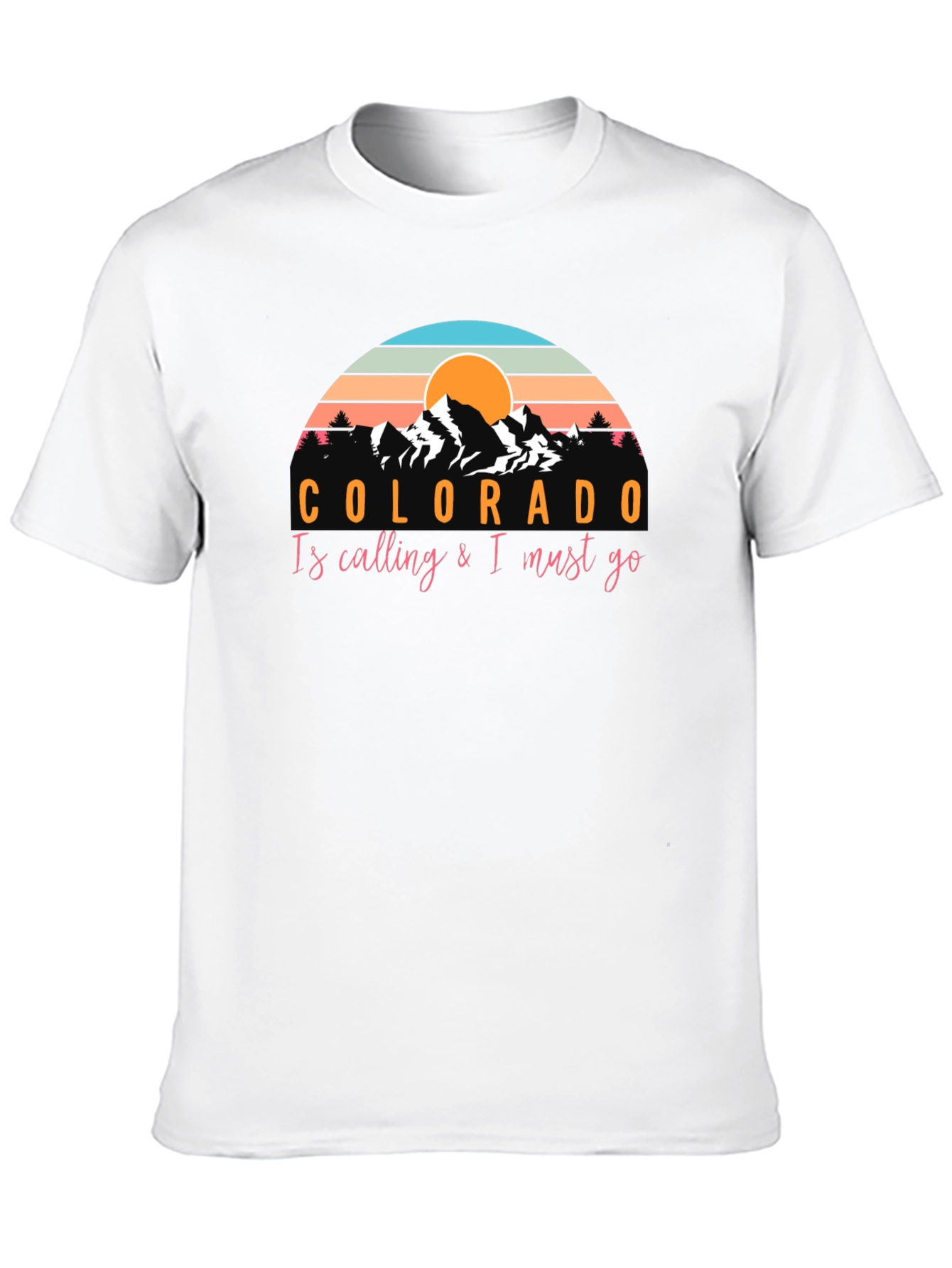 Colorado Calling Graphic Tee - Nature Lover's T-Shirt - 10
