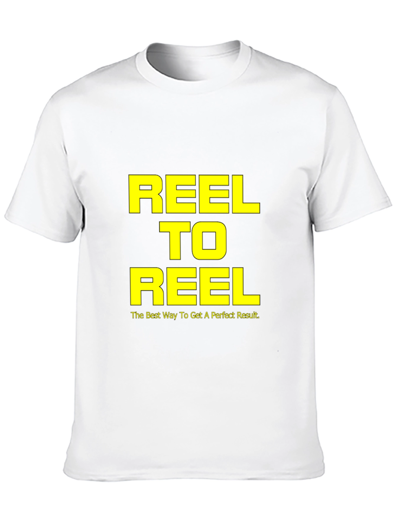 Black Reel To Reel Graphic Tee - Best Way To Get A Perfect Result view 10