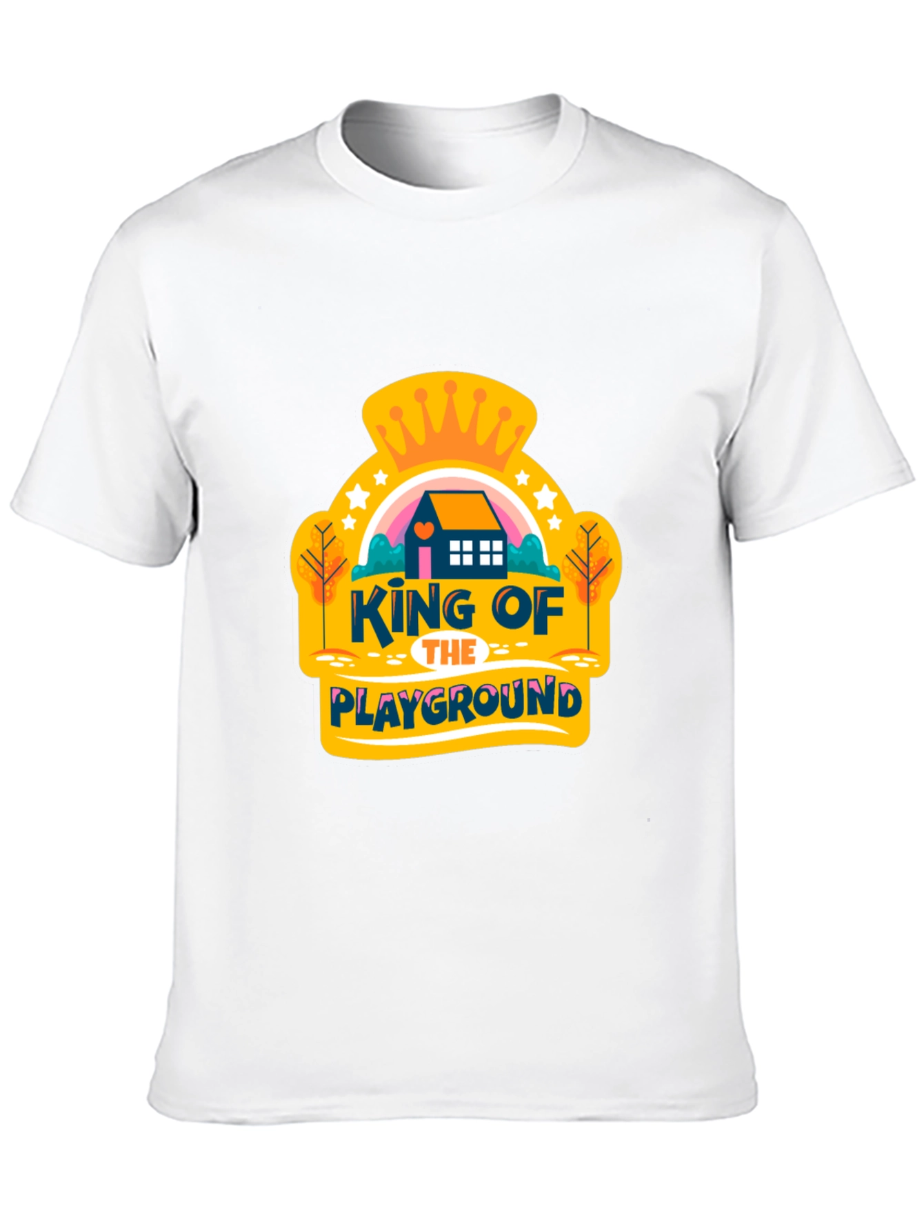 Black King of the Playground Graphic Tee view 10