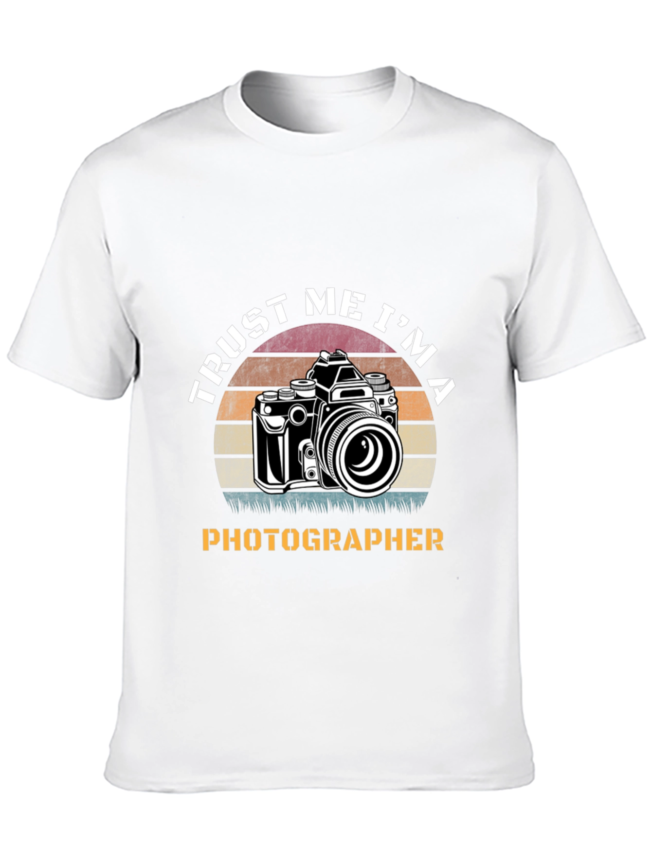 Black Trust Me I'm A Photographer T-Shirt view 10