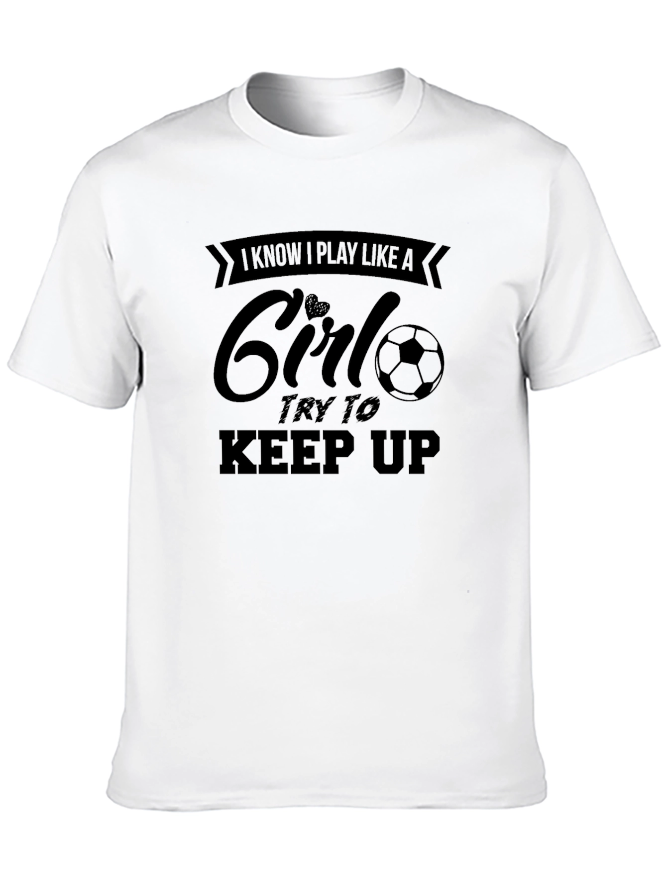 Black I Know I Play Like A Girl T-Shirt view 10
