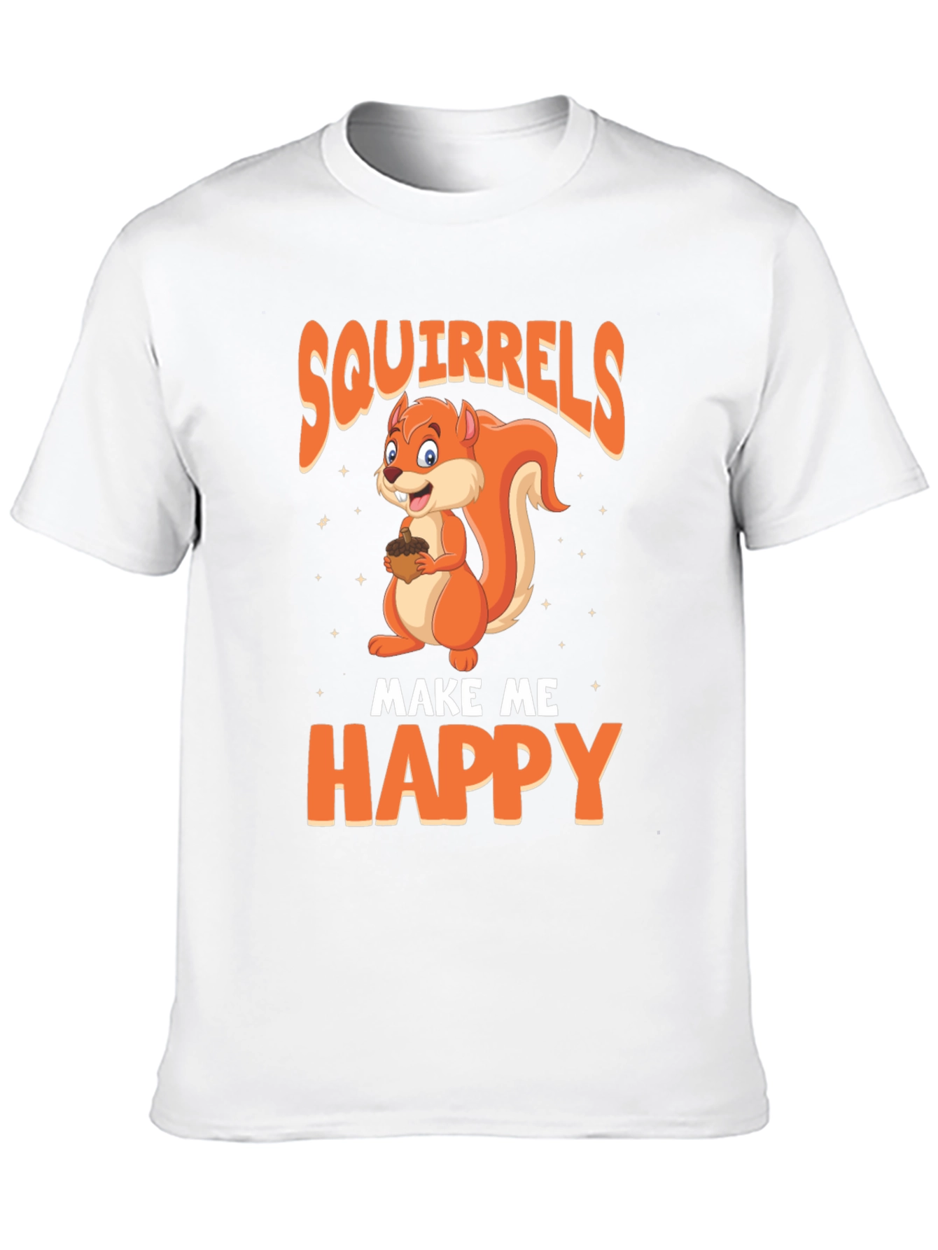 Black Squirrels Make Me Happy T-Shirt view 10