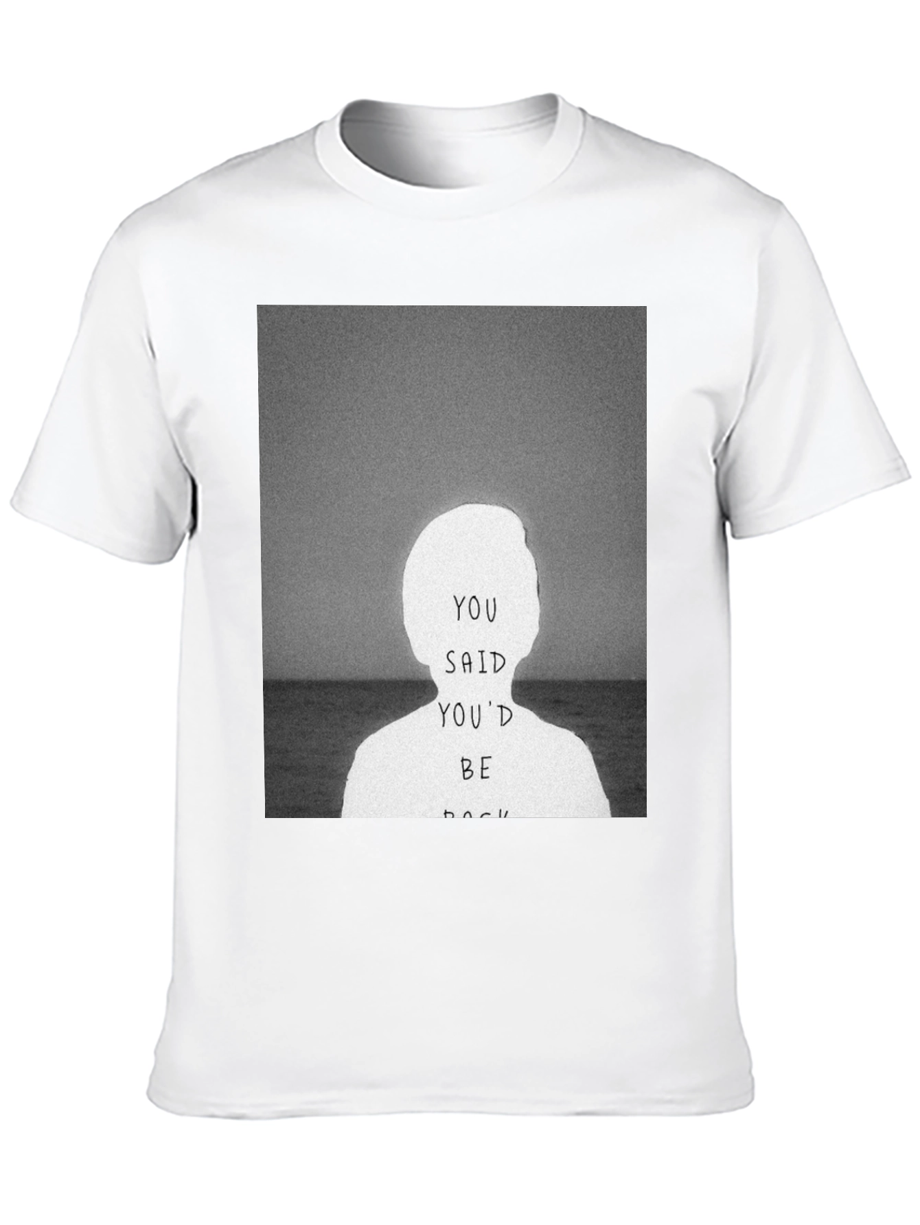 Black You Said You'd Be Back Graphic Tee view 10