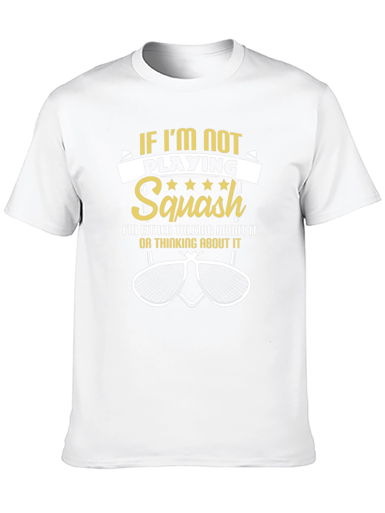 Black Squash Fan T-Shirt view 10