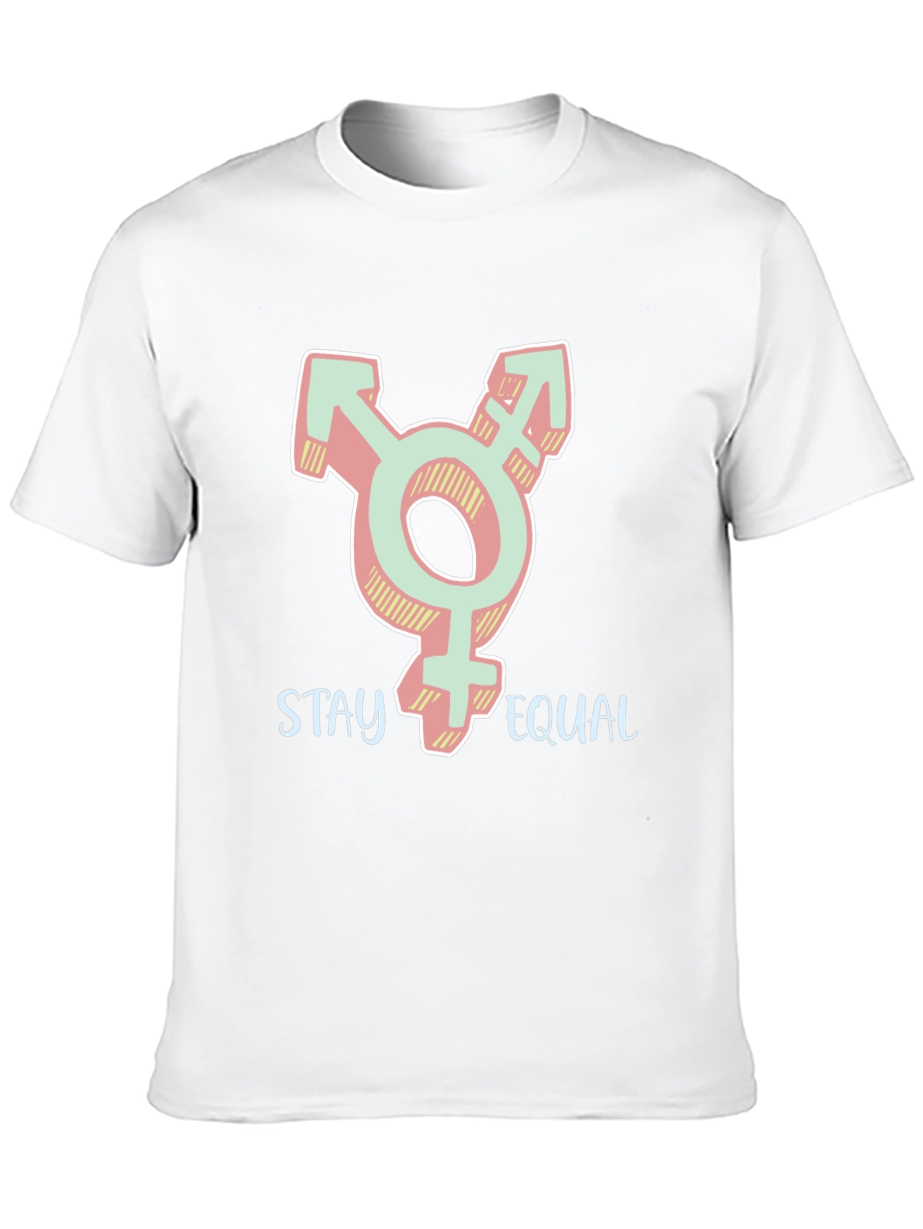 Stay Equal Tee - Transgender Pride Shirt - 10