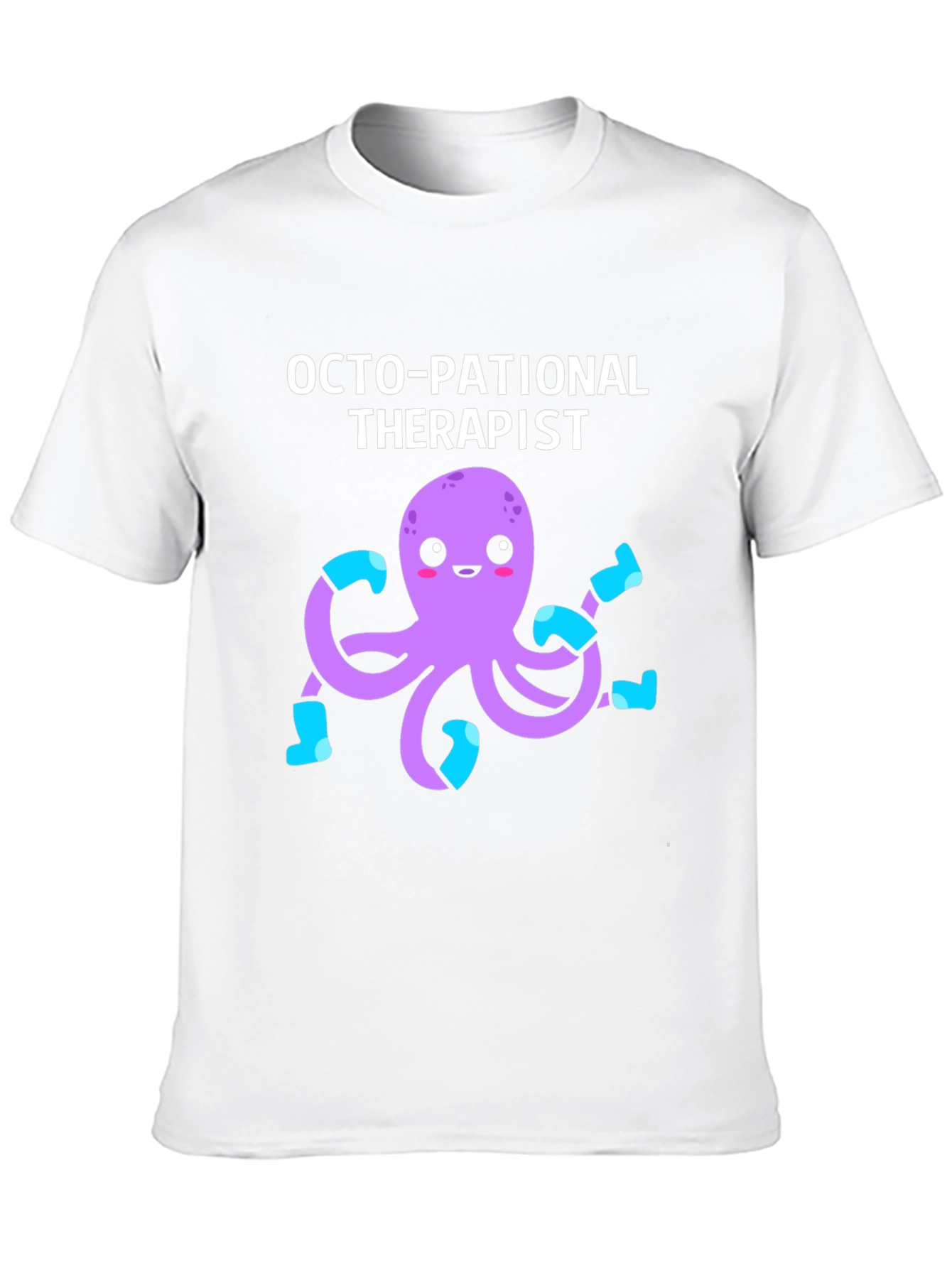 Black Octo-pational Therapist Graphic T-Shirt view 10