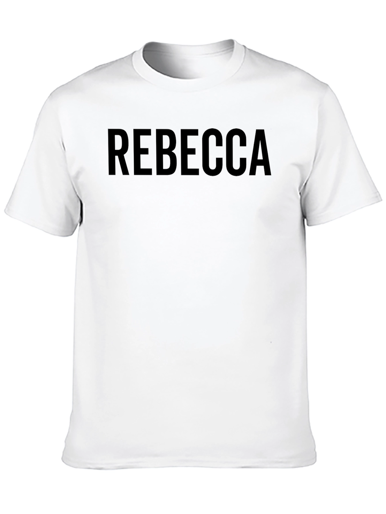 Black Rebecca Black T-Shirt - Personalized Name Tee view 10