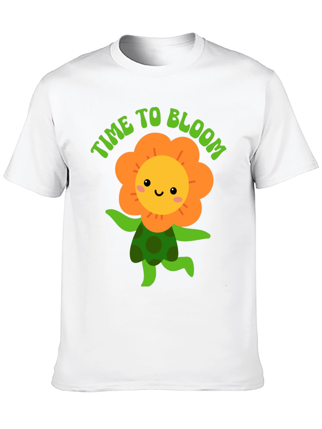 Black Time to Bloom Graphic T-Shirt view 10