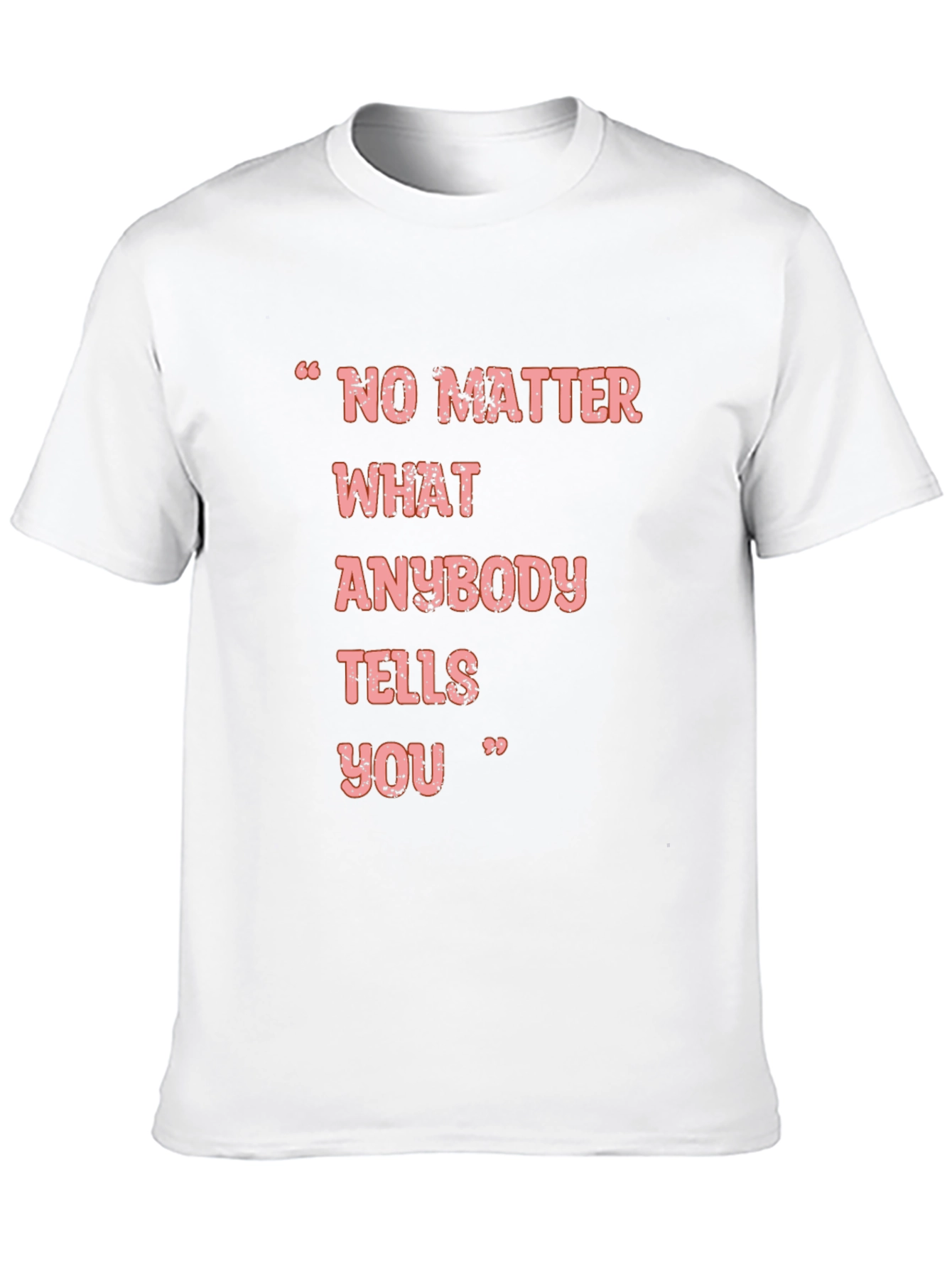 Black Inspirational Quote Graphic Tee - Black Unisex T-Shirt view 10