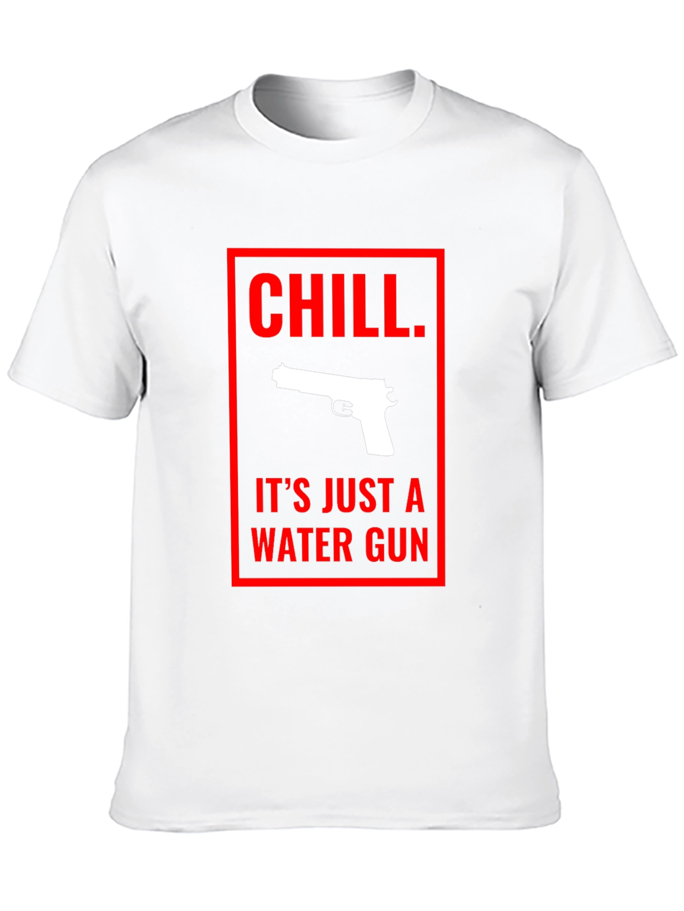 Black Chill Water Gun Graphic Tee - Black view 10