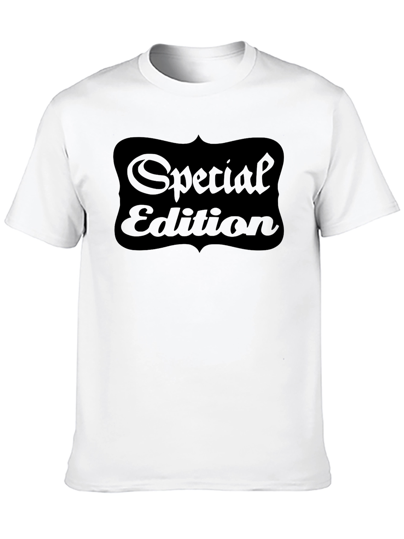 Black Special Edition Men's Black Graphic Tee view 10