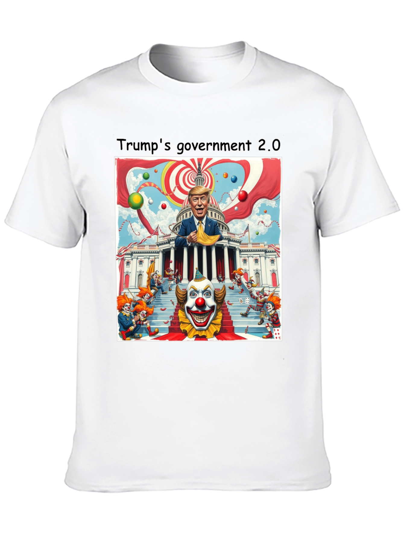 Black Trump's Government 2.0 T-Shirt view 10