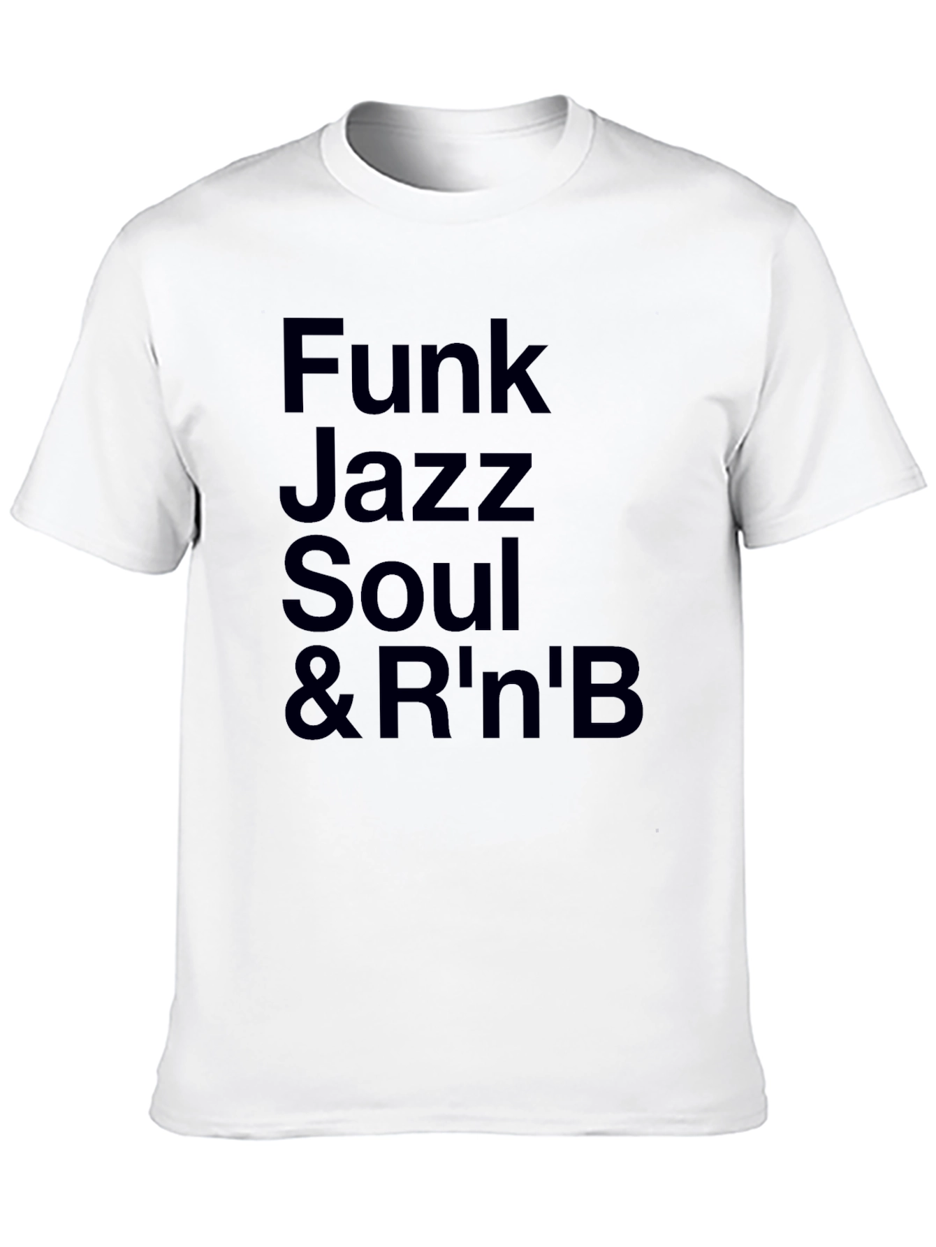 Black Funk Jazz Soul & R'n'B Black Graphic Tee view 10