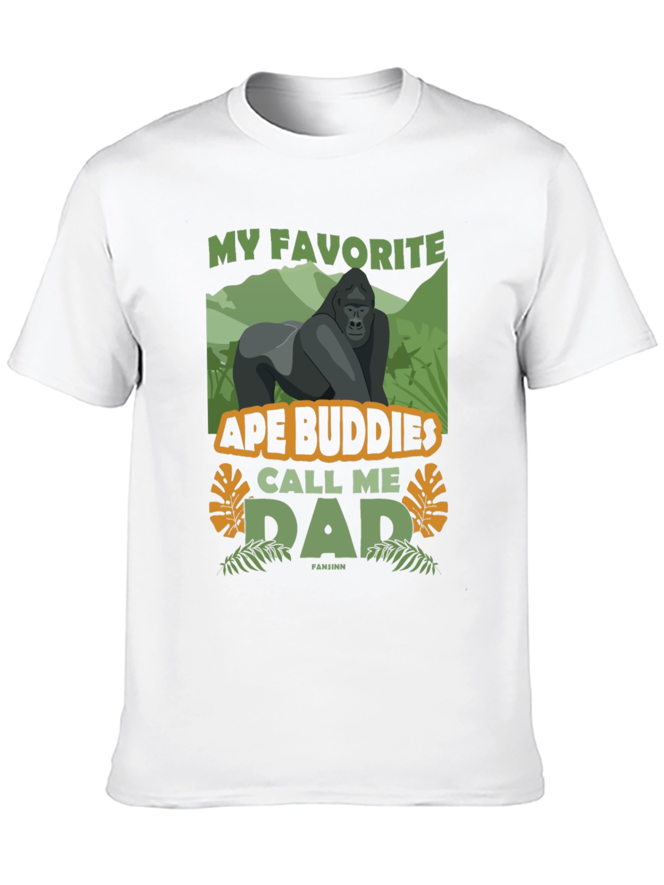 Black Ape Buddies Dad Graphic T-Shirt view 10
