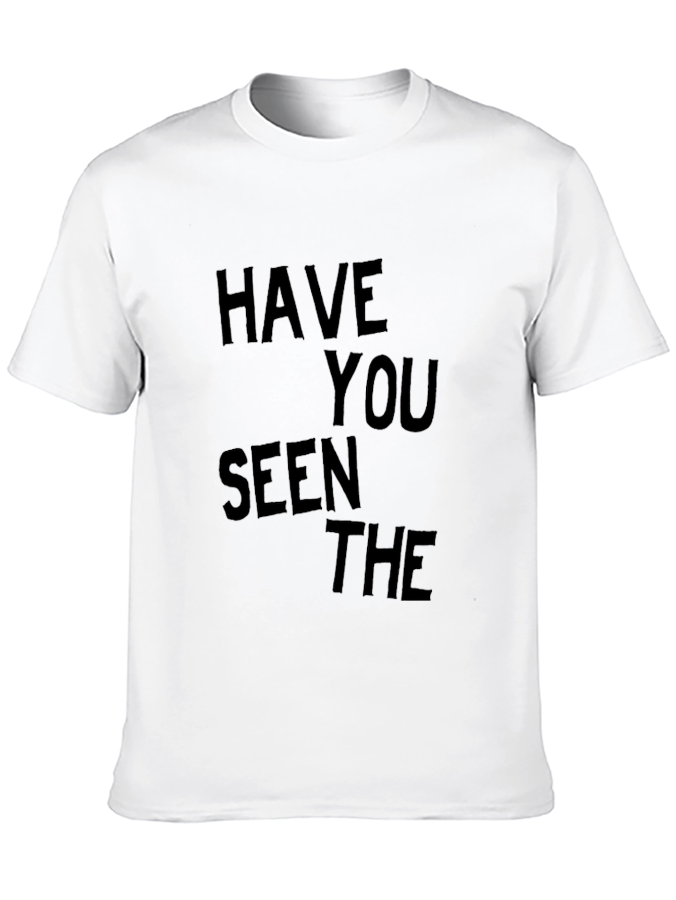 Black Have You Seen the Black Tee view 10