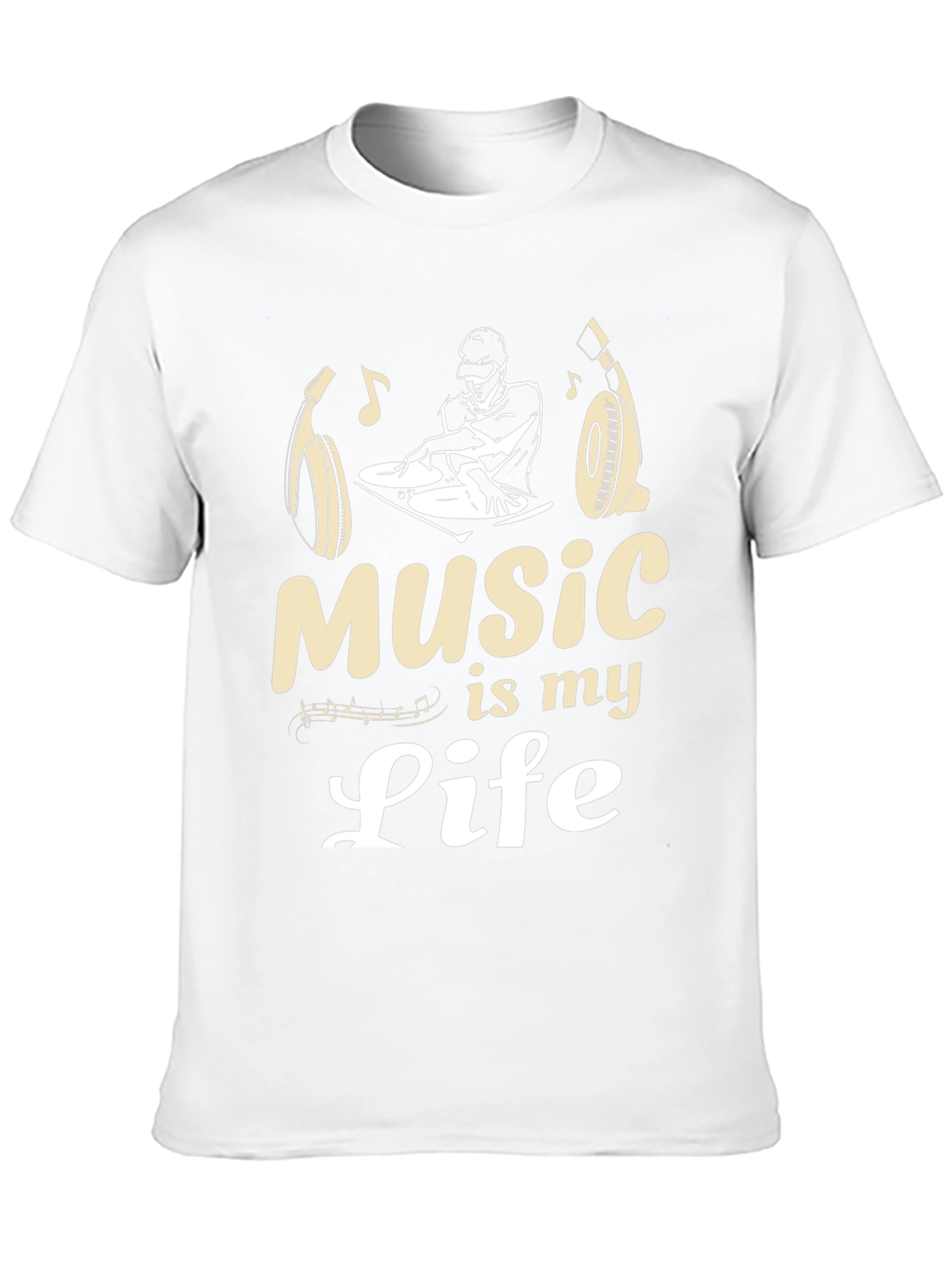 Black Music is My Life Graphic Tee view 10