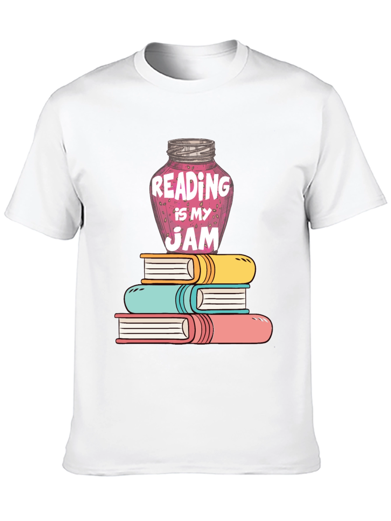 Black Reading is My Jam Graphic Tee view 10