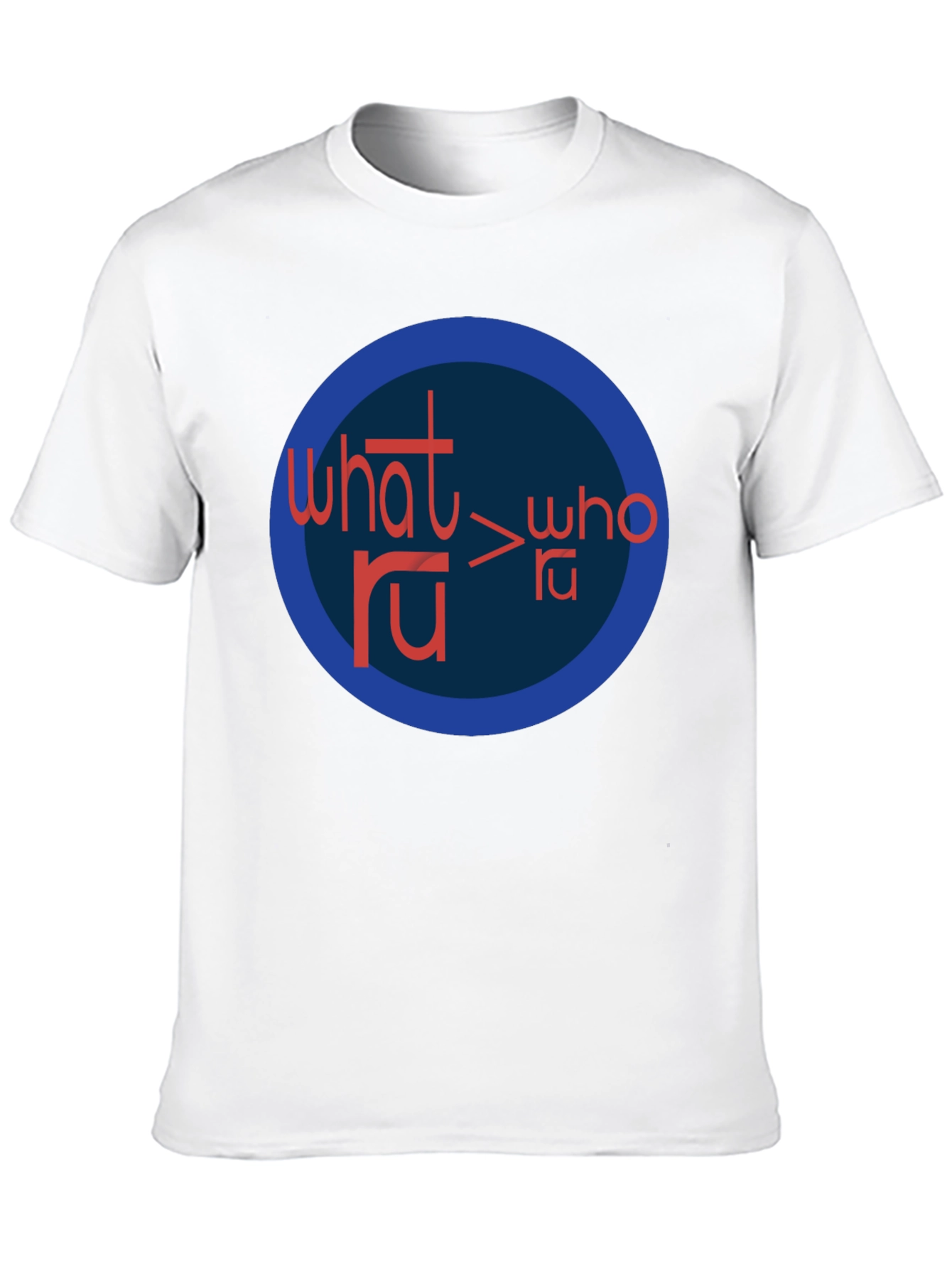 Black What RU > Who RU Graphic Tee - Black view 10
