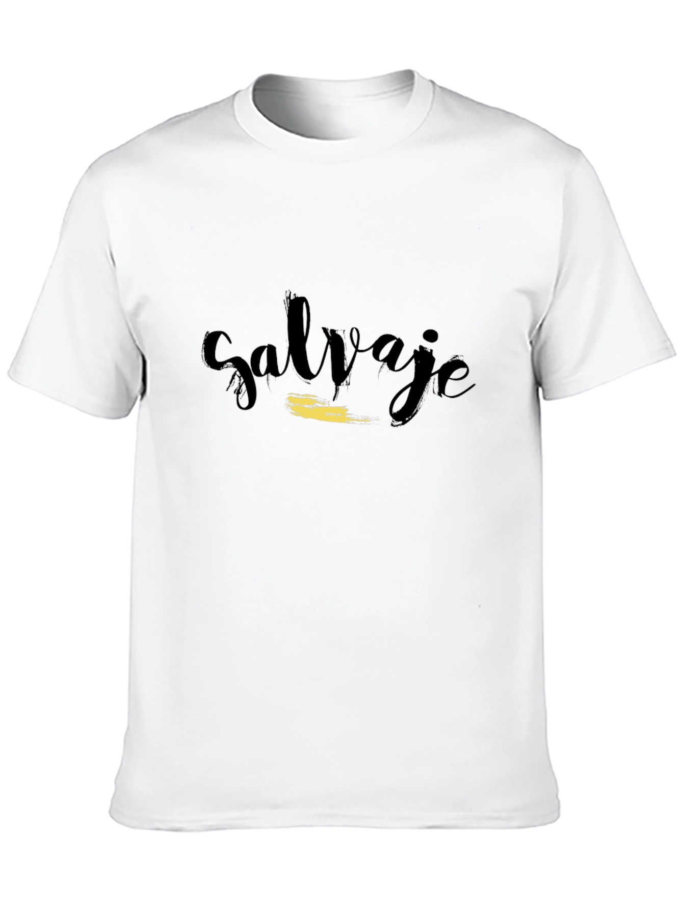 Black Salvaje Graphic T-Shirt - Casual Black Tee view 10