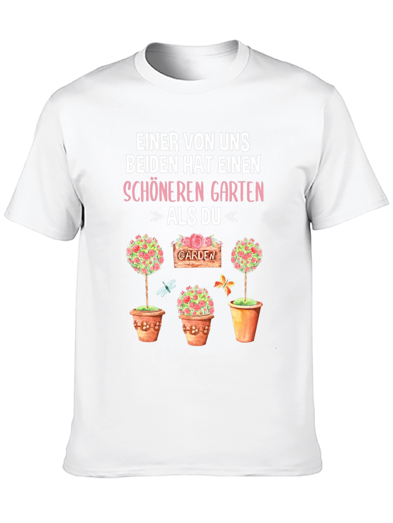 Black Funny Gardener T-Shirt - Better Garden Than You! view 10