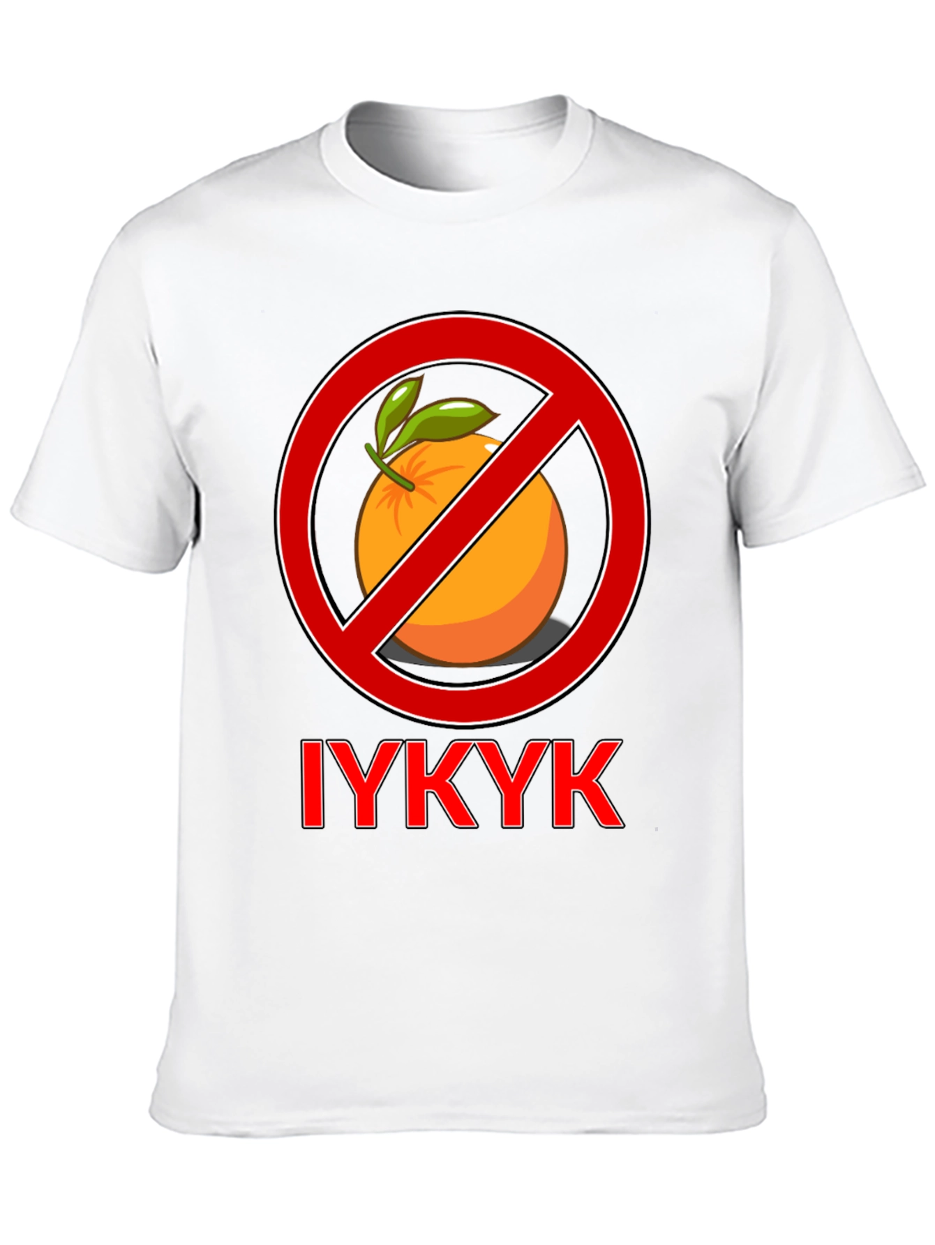 Black IYKYK No Orange Graphic Tee view 10