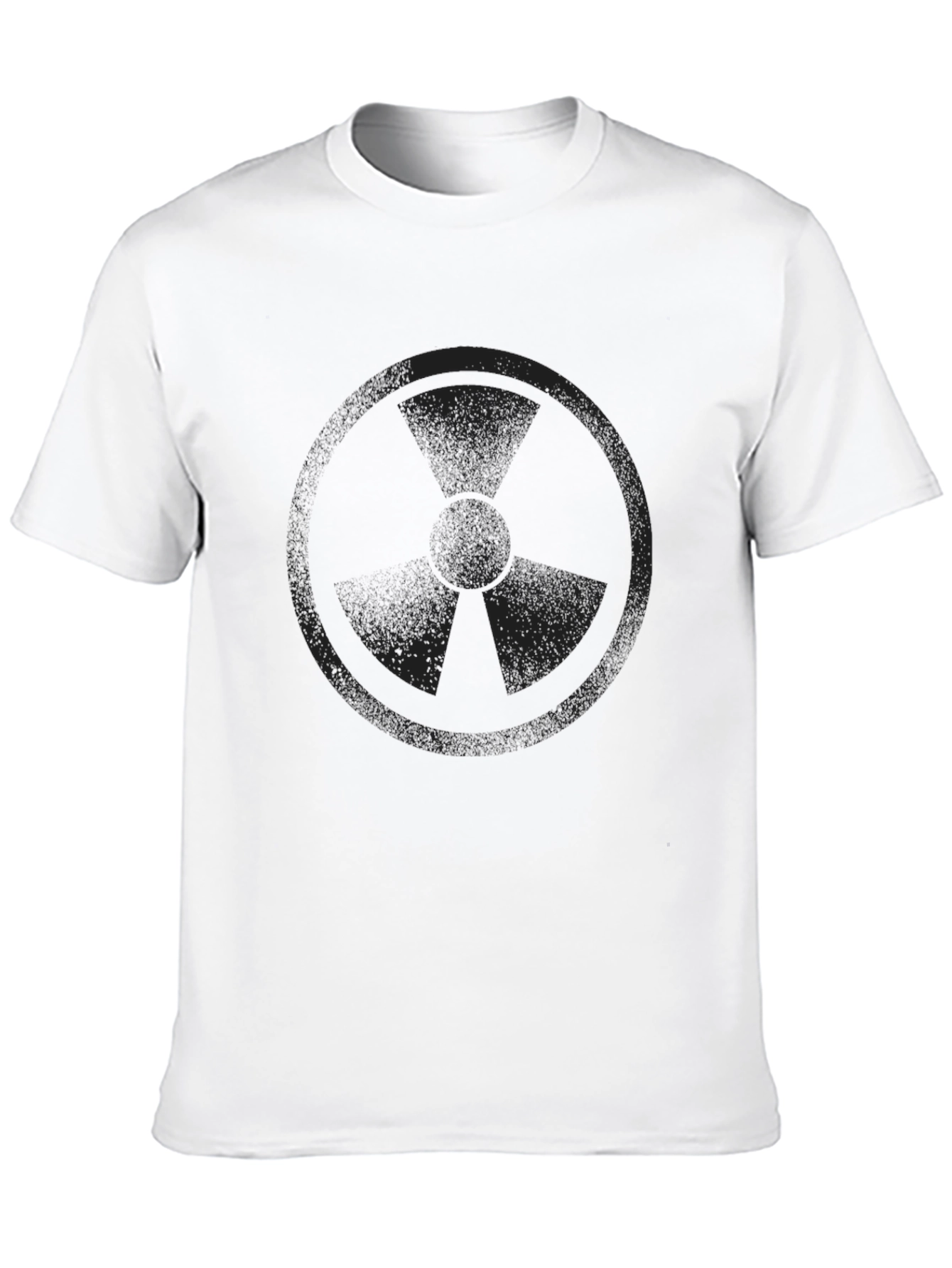 Black Black Radiation Symbol Graphic T-Shirt view 10