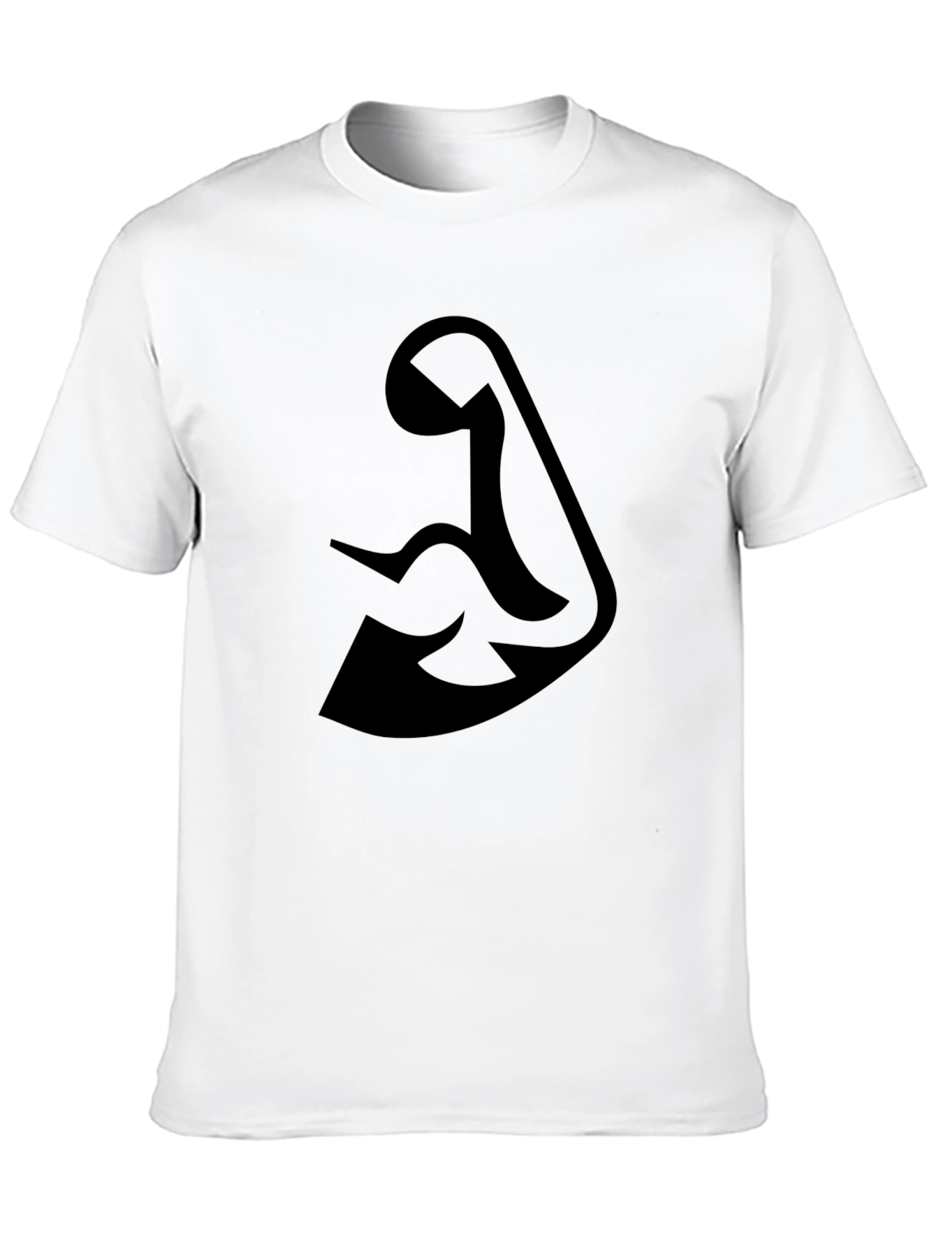 Black Black Arm Flex Graphic Tee view 10