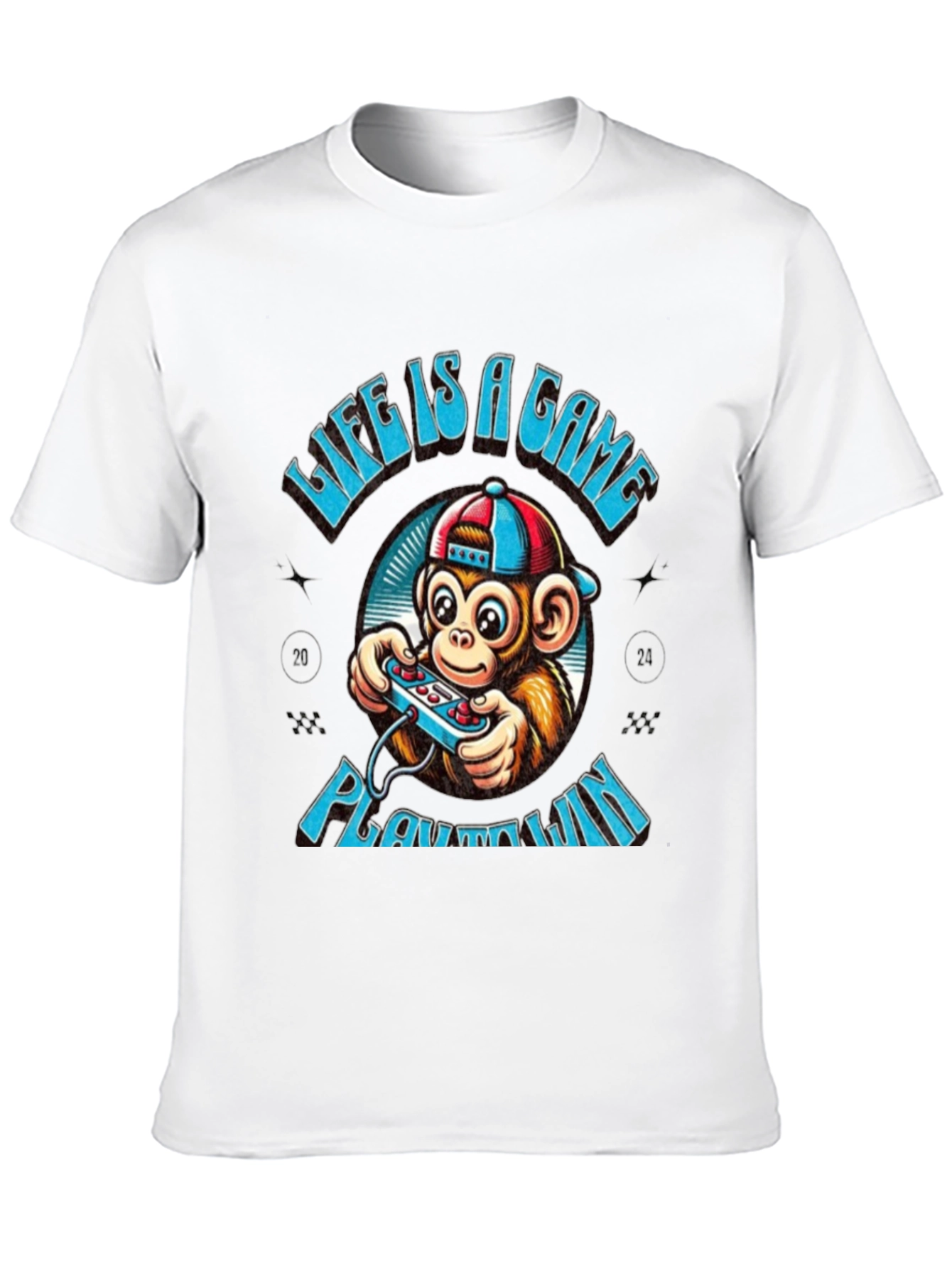 Black Life is a Game T-Shirt - Play to Win view 10