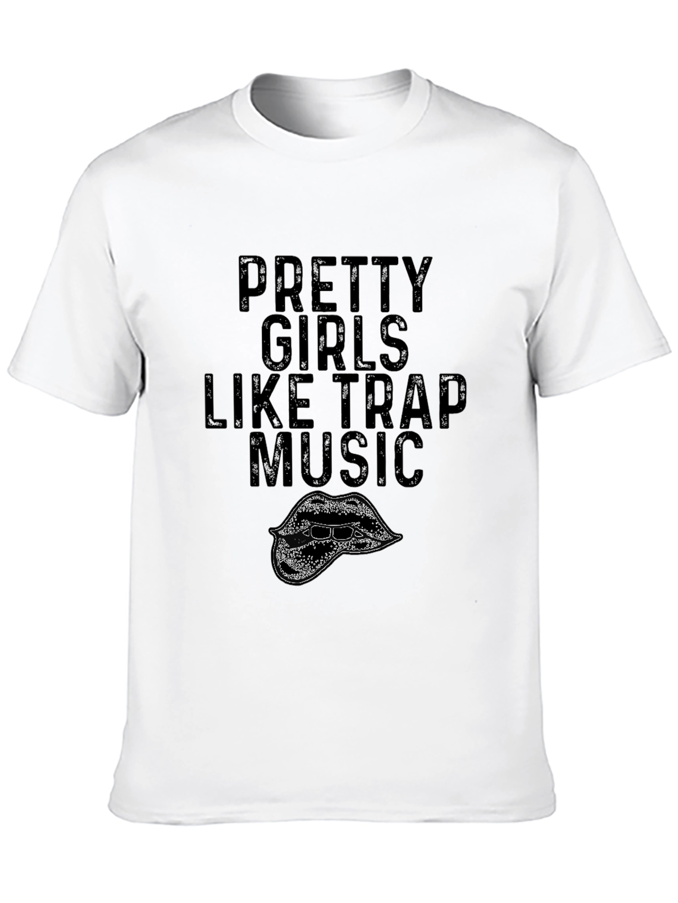 Black Pretty Girls Like Trap Music Graphic Tee view 10